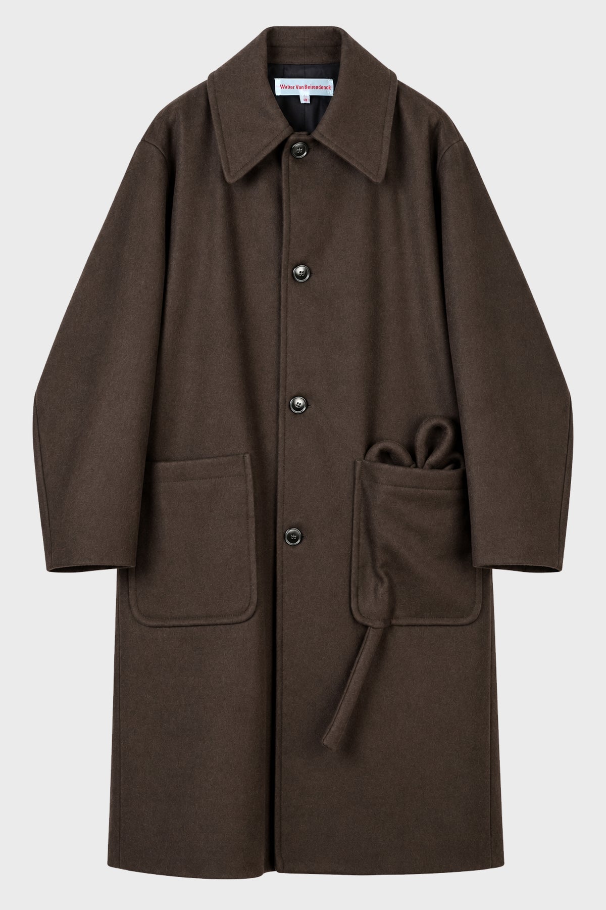 FLOWER POWER KHIVA COAT BROWN