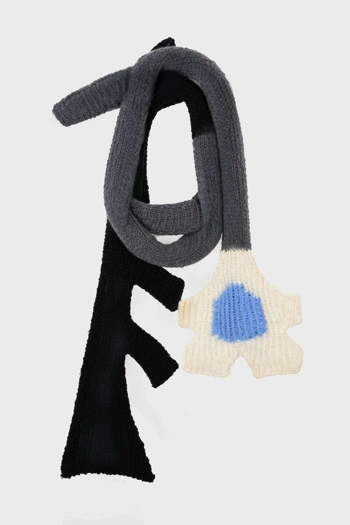 PEACE SCARF BLACK