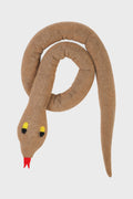 SNAKE SCARF CAMEL