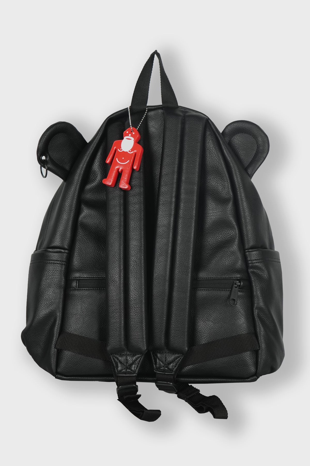 × EAST PAK WALTER PAKR BLACK FAUX LEATHER