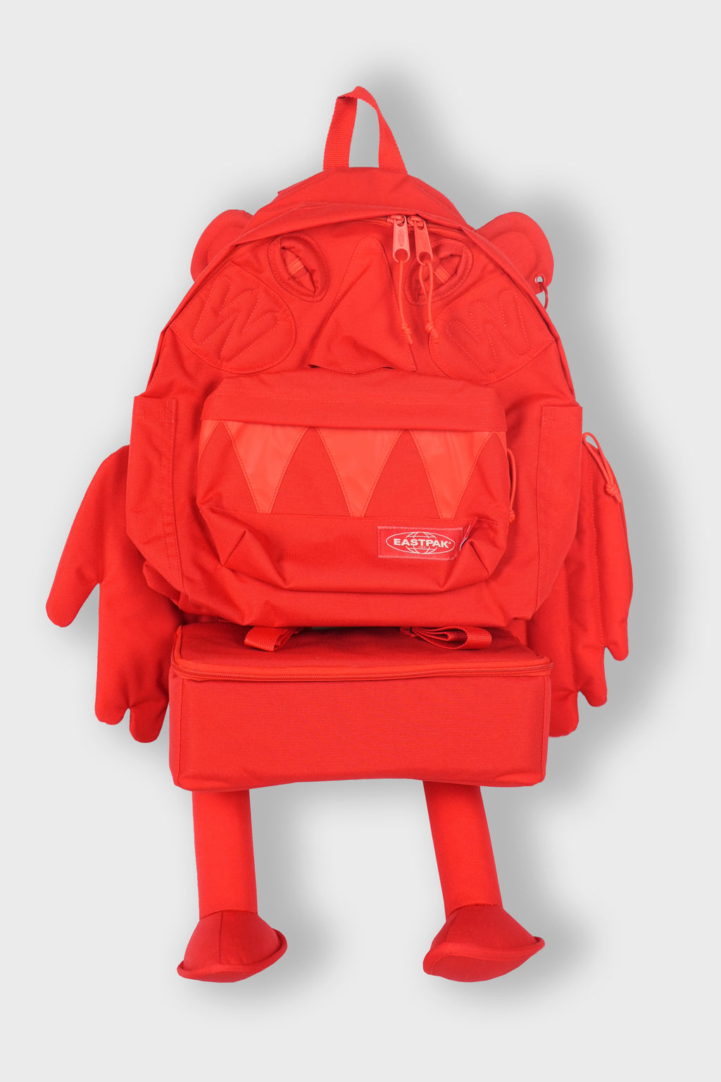 × EAST PAK MONSTER BACKPACK EXTENDED FLAME SCARLET