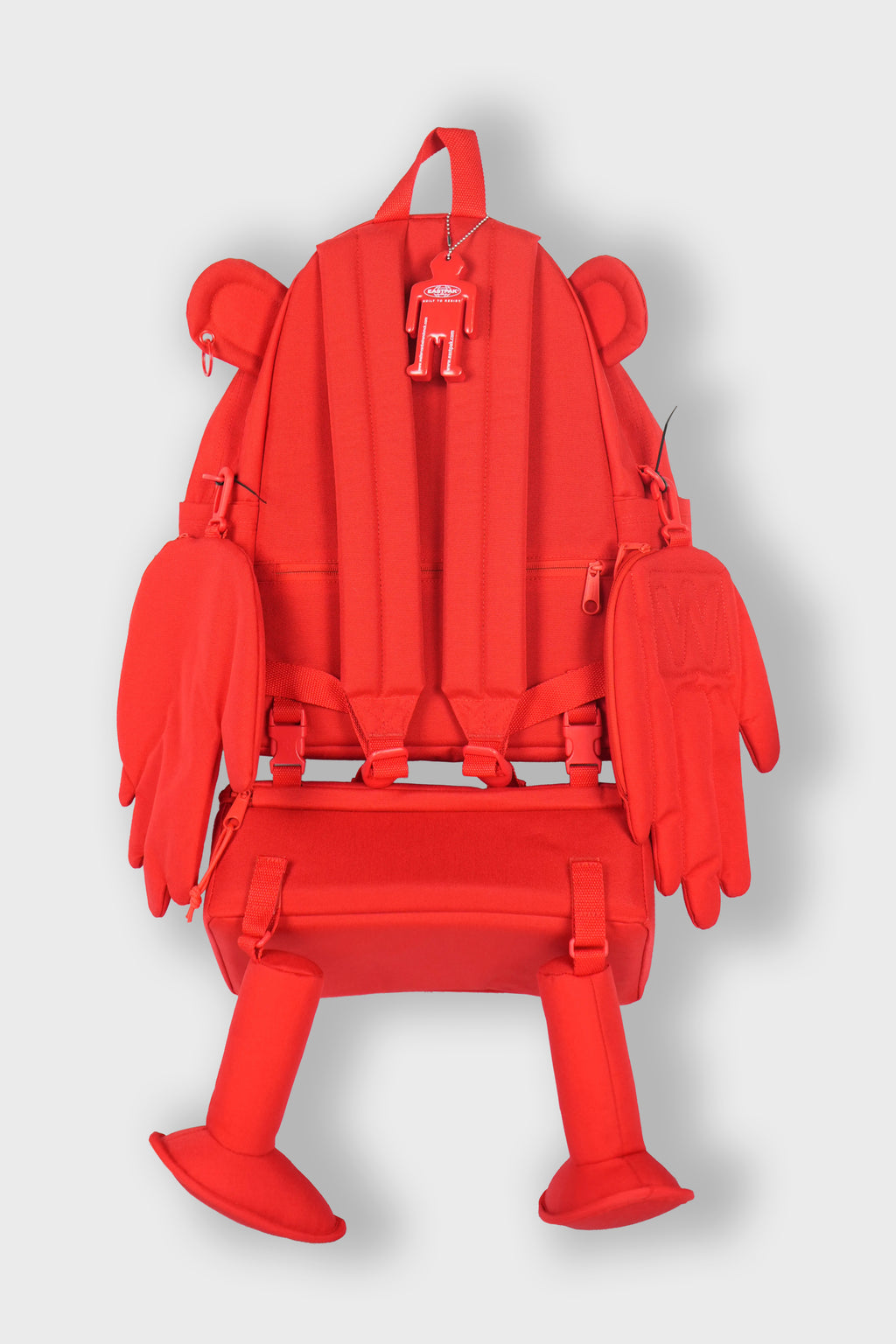 × EAST PAK MONSTER BACKPACK EXTENDED FLAME SCARLET