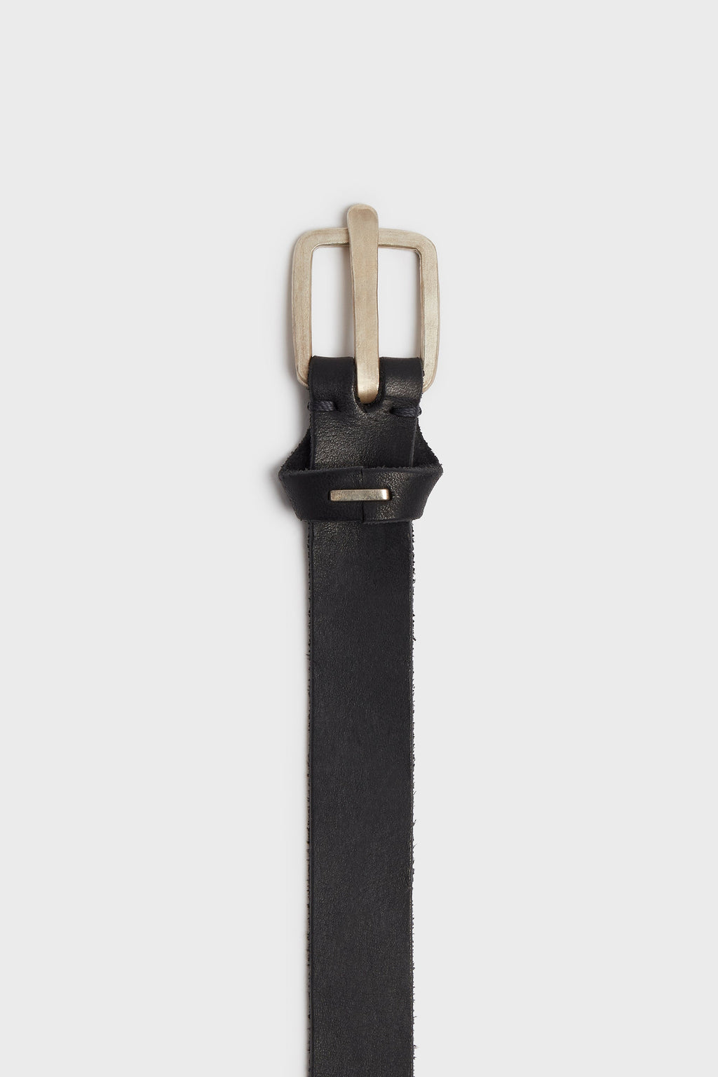 "+" STUDDED Q BUCKLE MED BELT BLACK