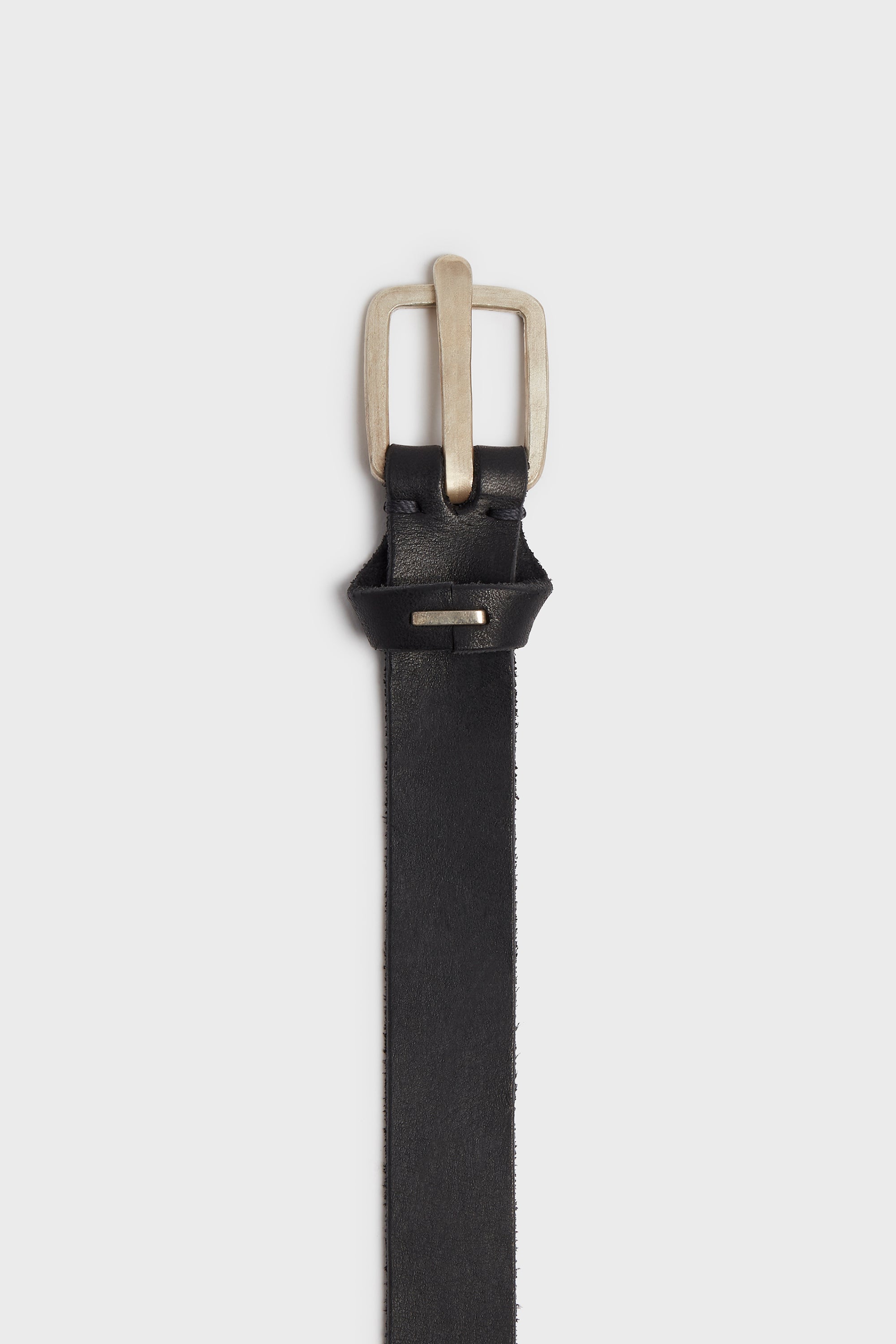 "+" STUDDED Q BUCKLE MED BELT BLACK