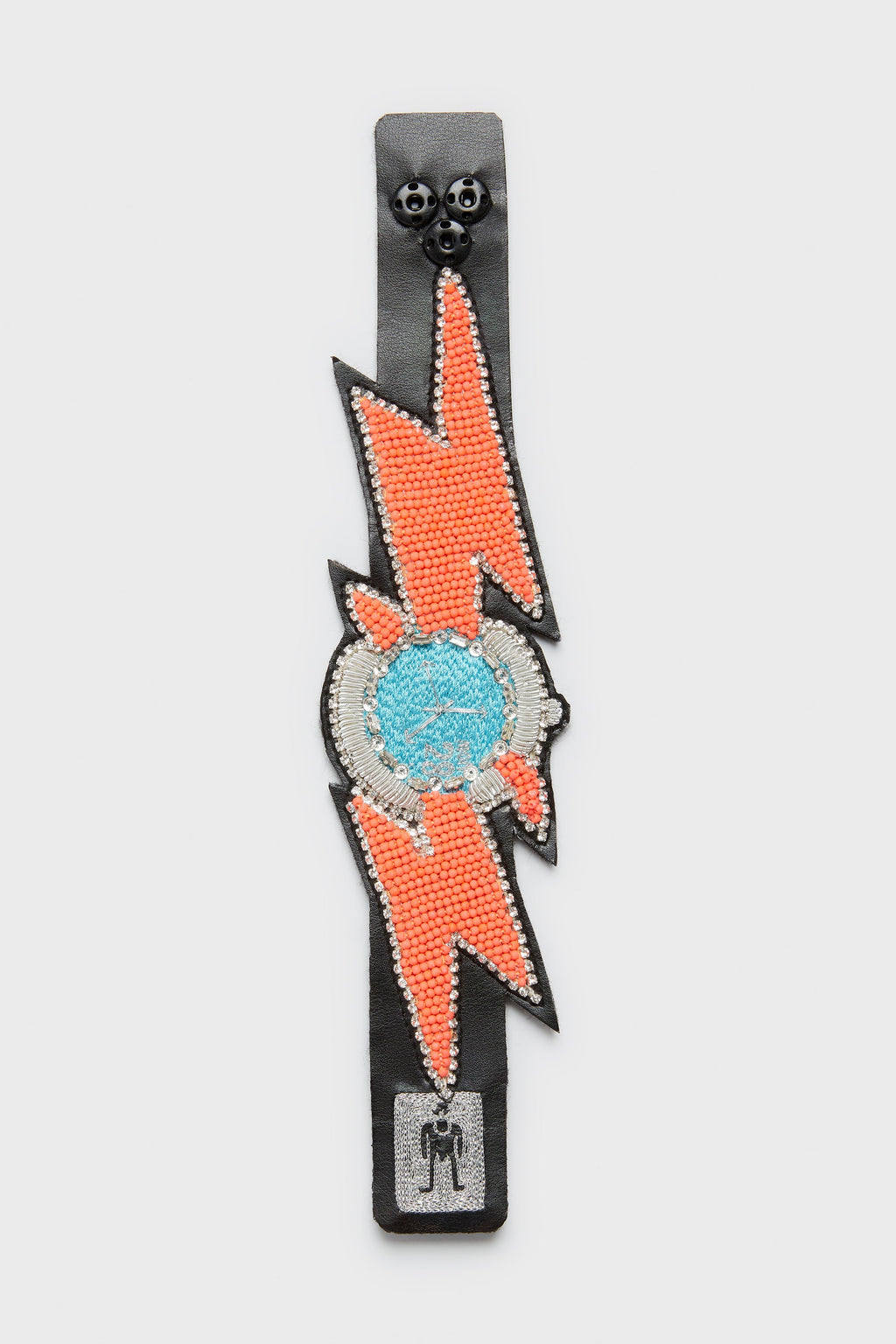 FLUO ORANGE LIGHTNING BRACELET