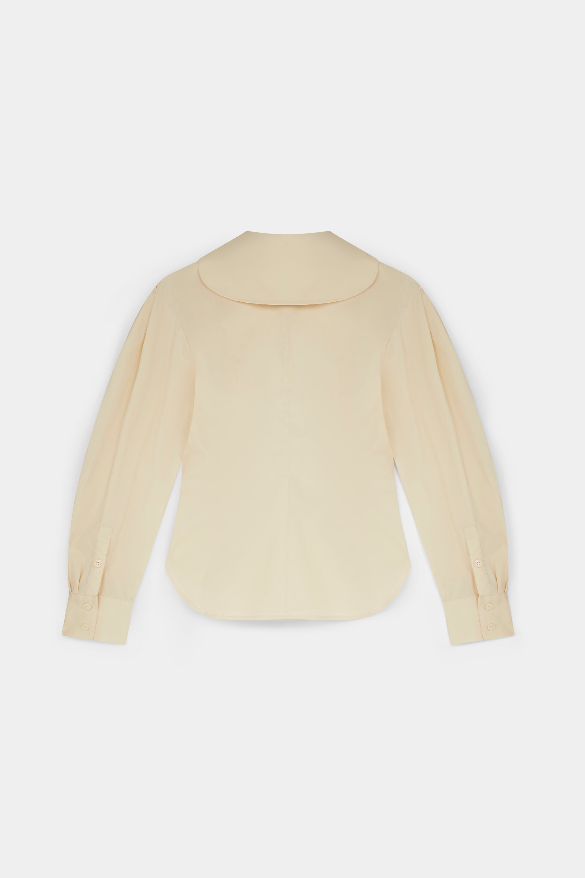 FLOWER COLLAR SLIM SHIRT