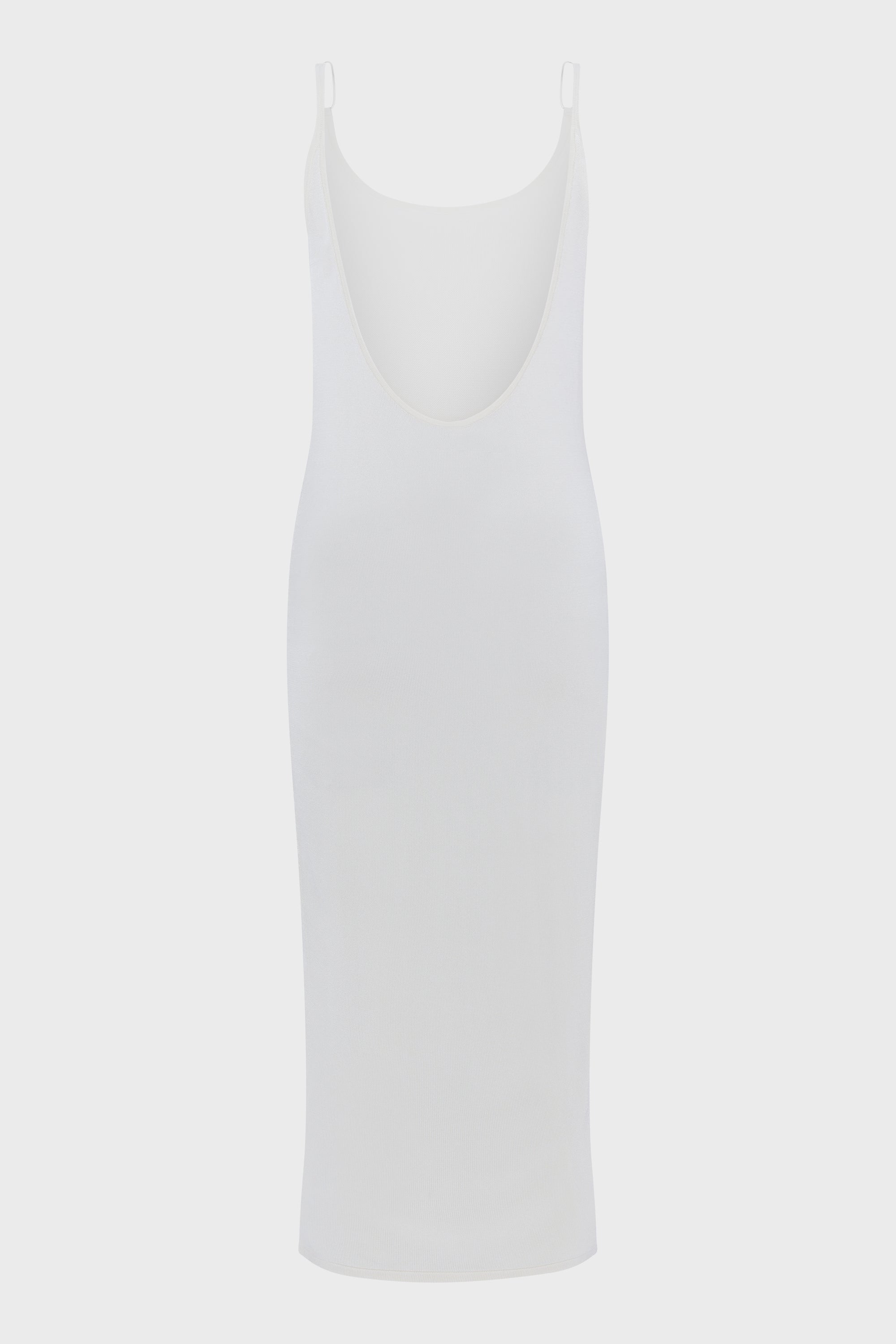 DOUBLE WIRE SLIP DRESS IVORY