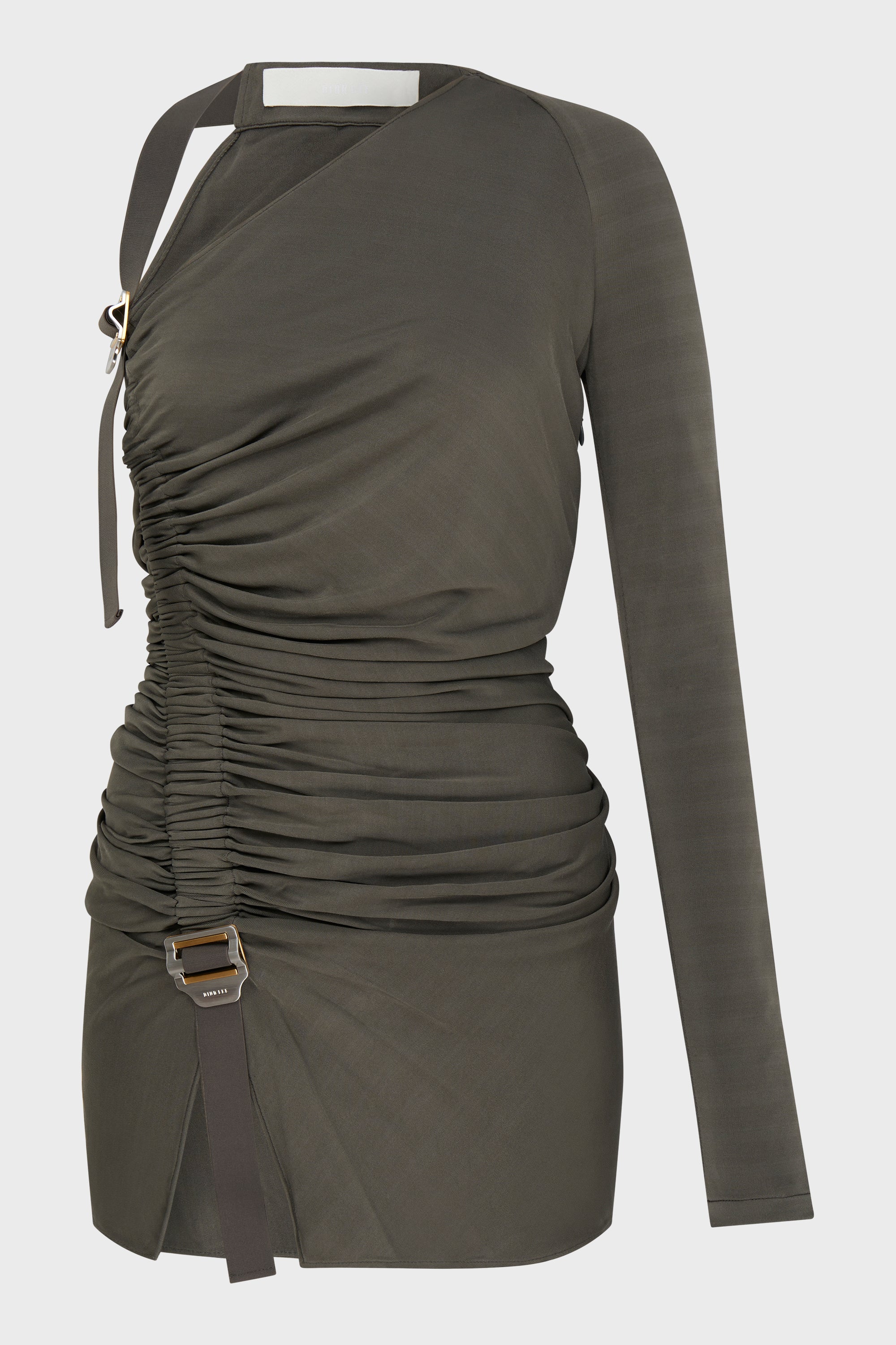 UTILITY SLEEVE GATHER DRESS