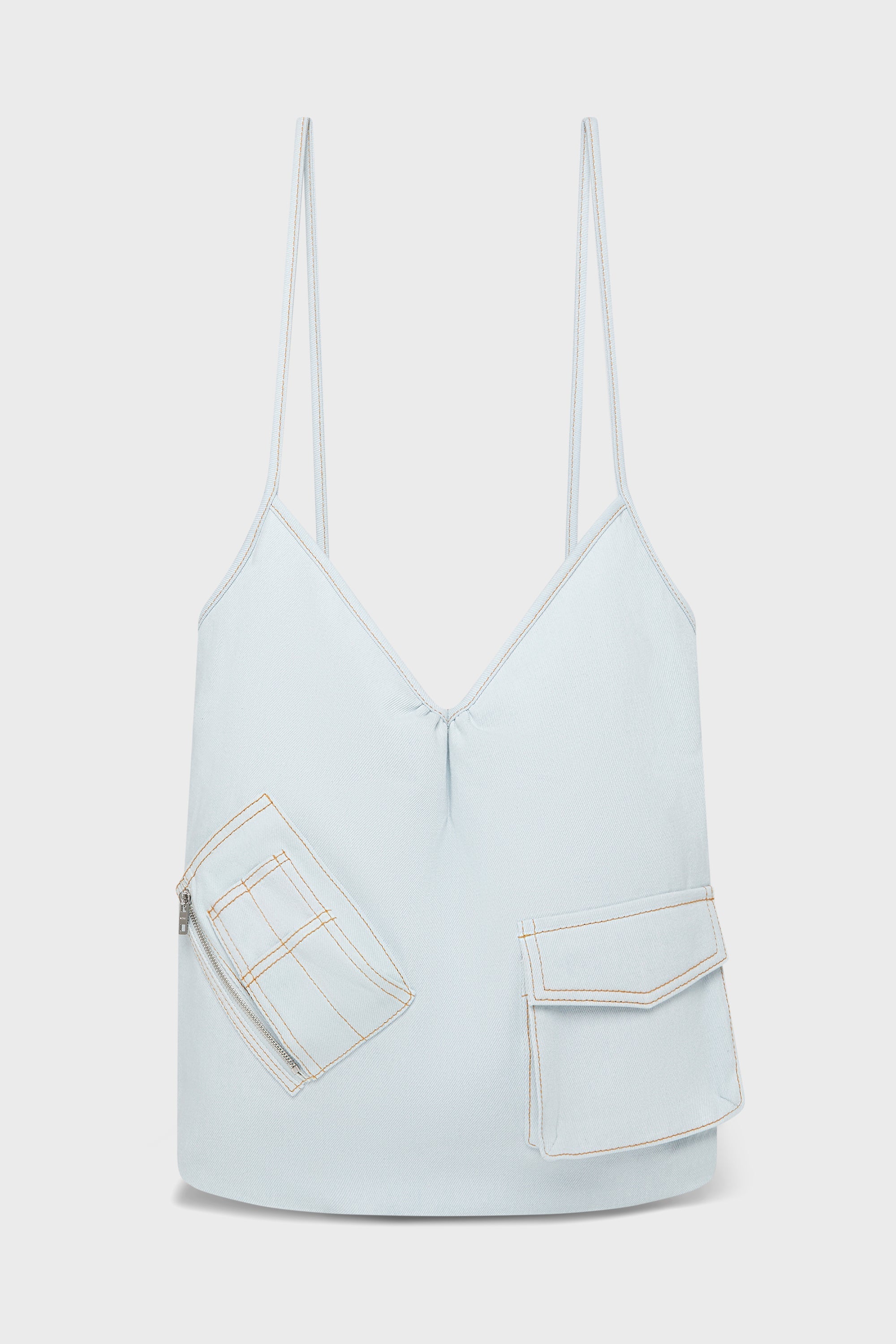 ICE DENIM POCKET TOUCH BAG