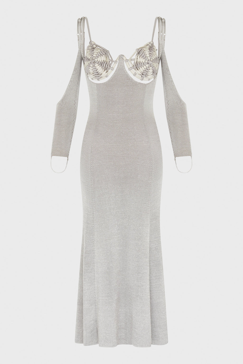 SPIRALWEAVE DRESS SLATE SILVER