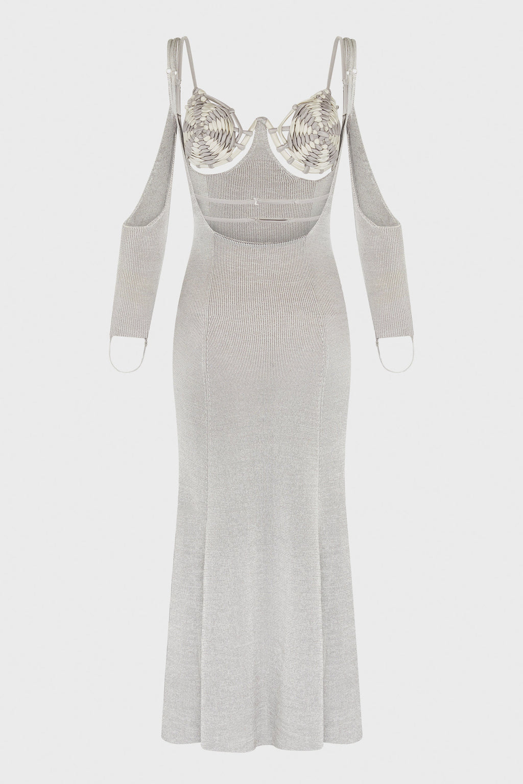 SPIRALWEAVE DRESS SLATE SILVER