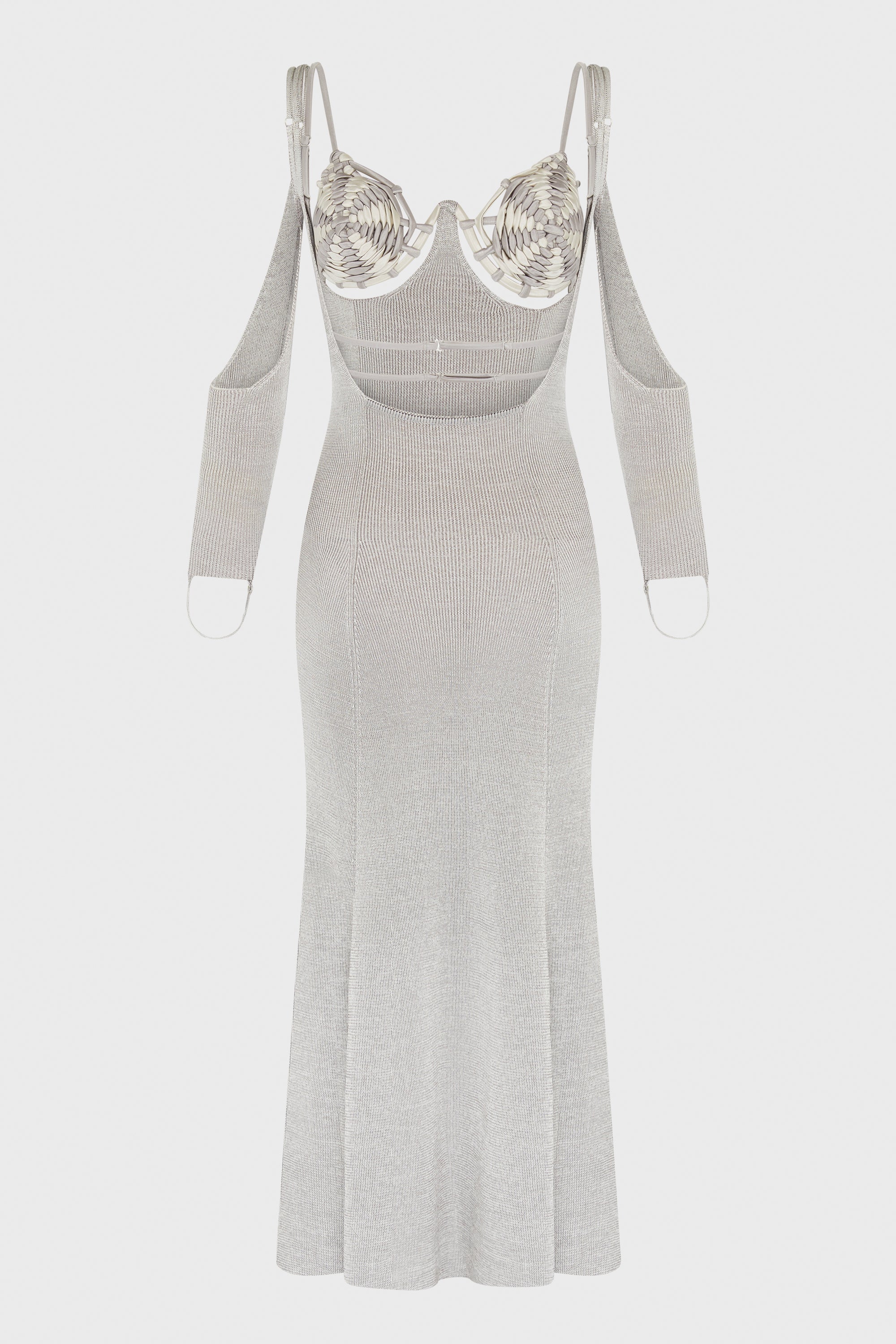 SPIRALWEAVE DRESS SLATE SILVER