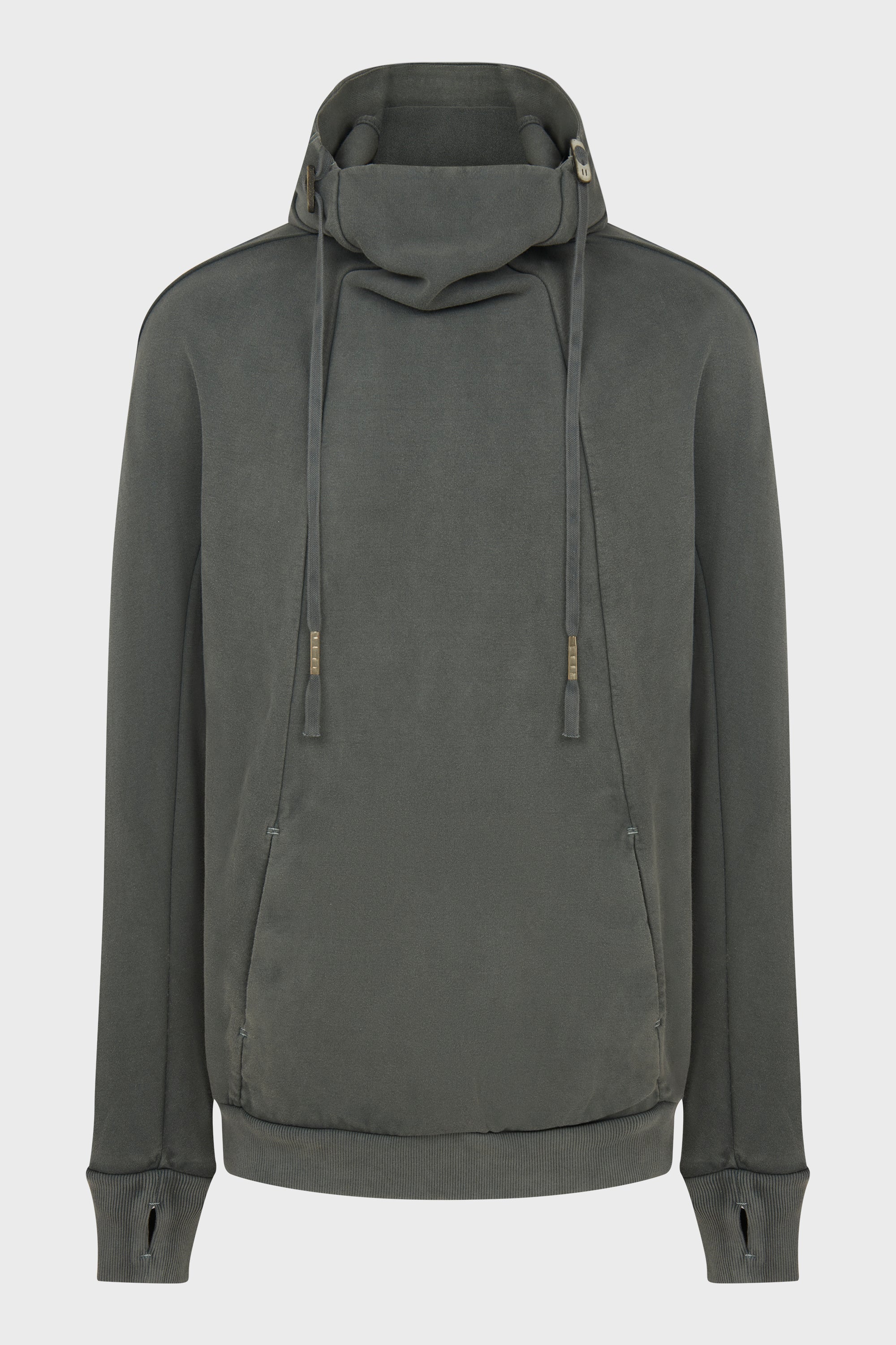 HOODY2 F092 ALGA NATURAL OBJECT DYED