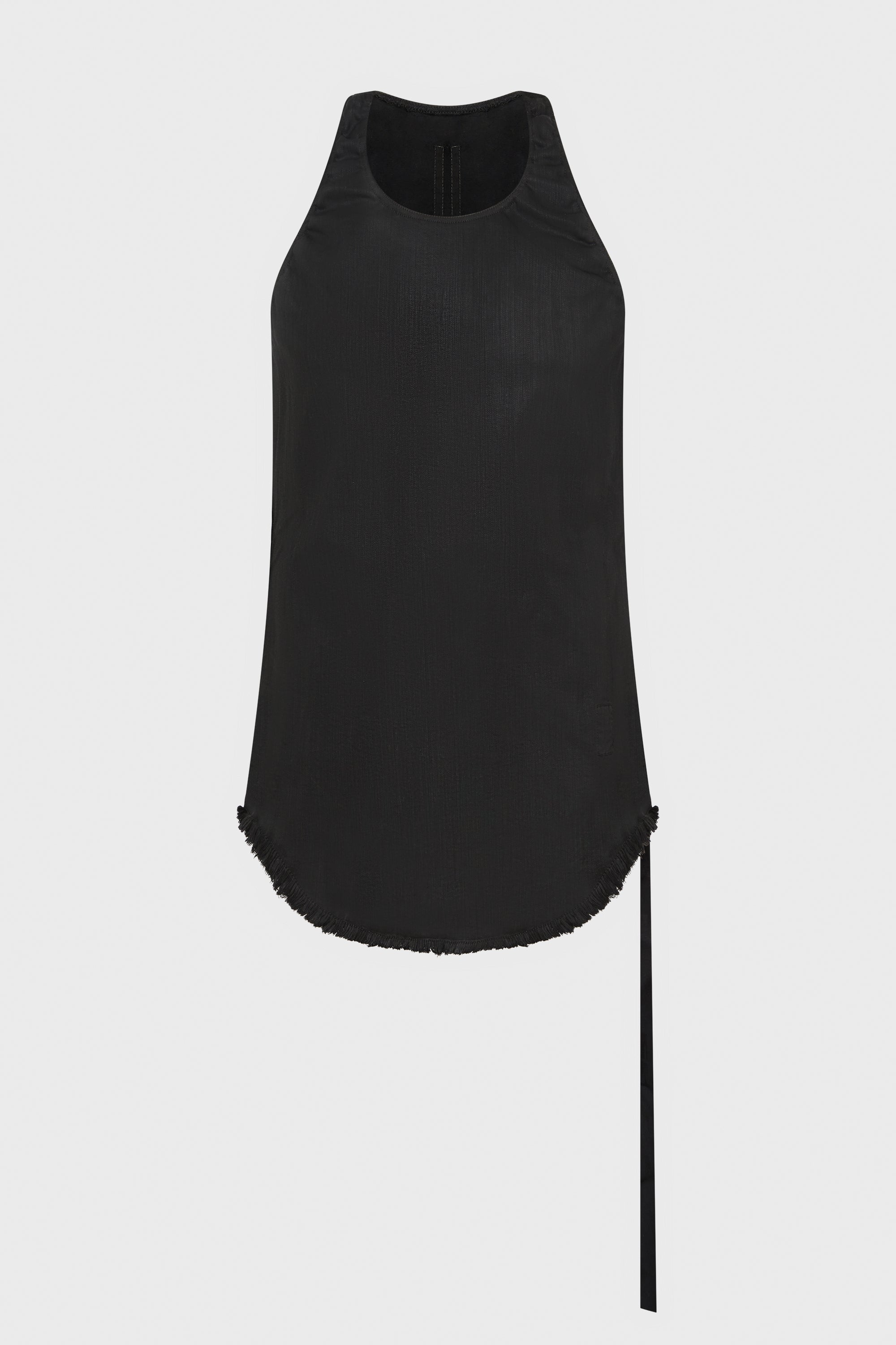 DENIM TANK BLACK WAX