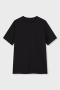 ONE PIECE SHORT SLEEVE T-SHIRT BLACK