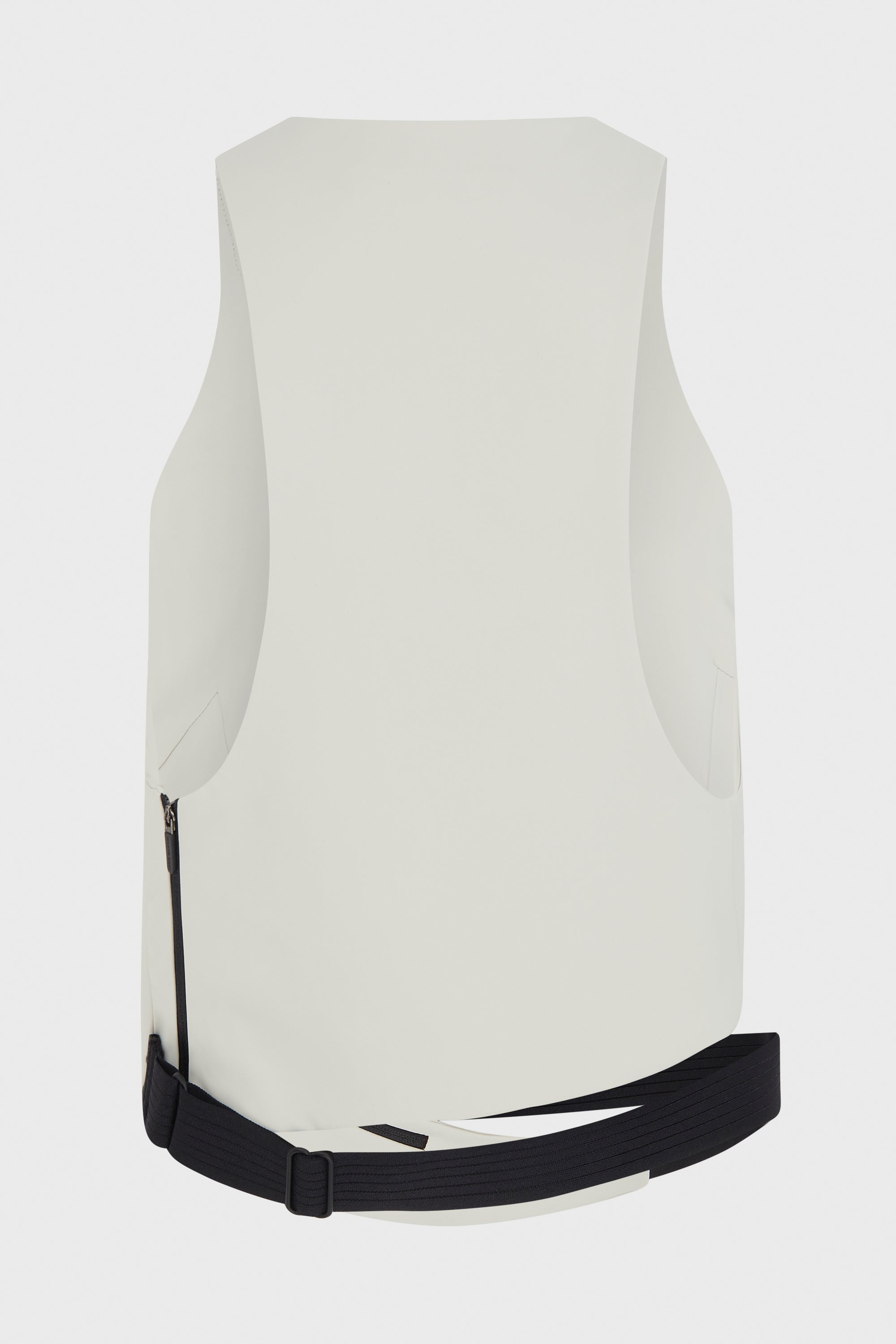 CINCHED HALTER TOP IVORY