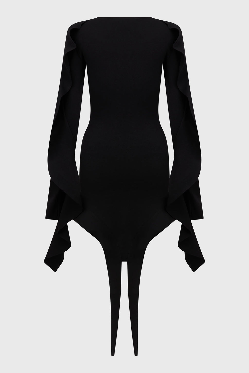 ASYMMETRIC KNITTED DRESS