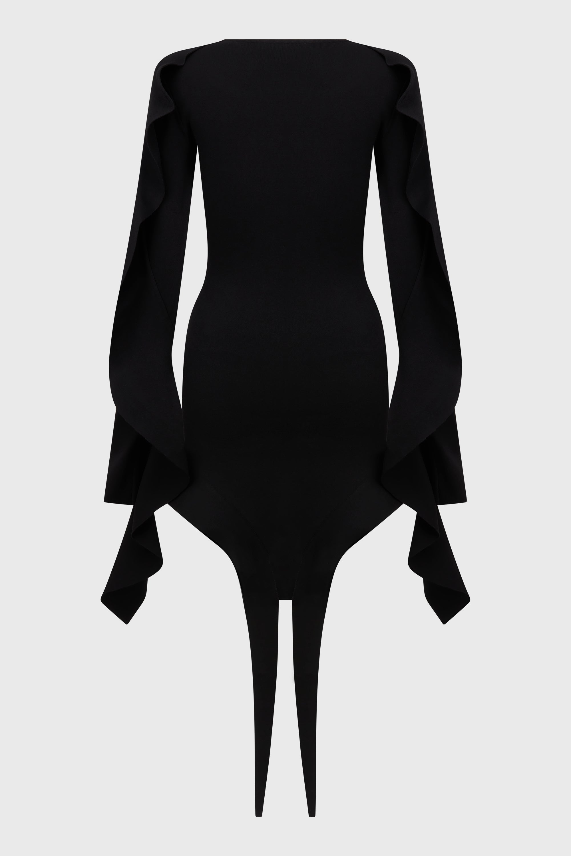 ASYMMETRIC KNITTED DRESS