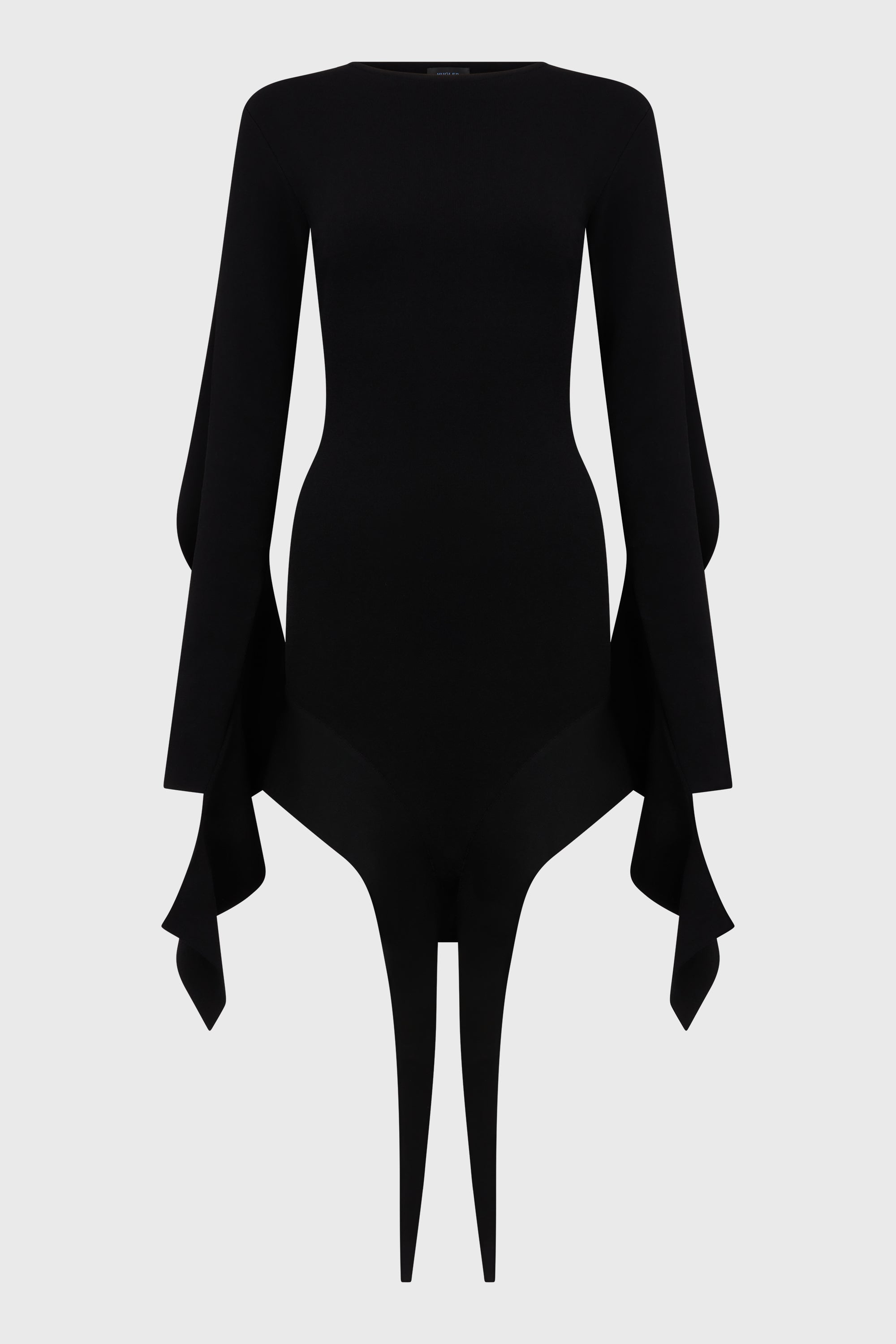 ASYMMETRIC KNITTED DRESS