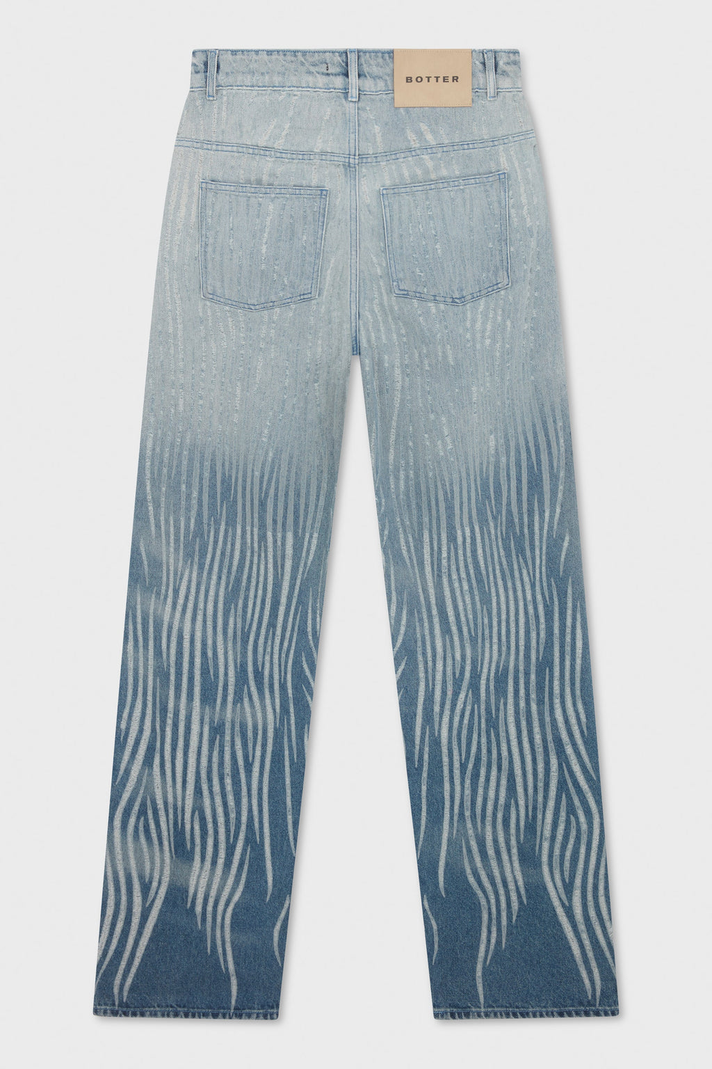 DENIM TROUSERS GRADIENT