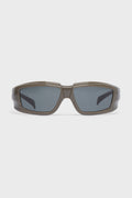 SUNGLASSES RICK DSTGREY TEMPLE/BLK LENS