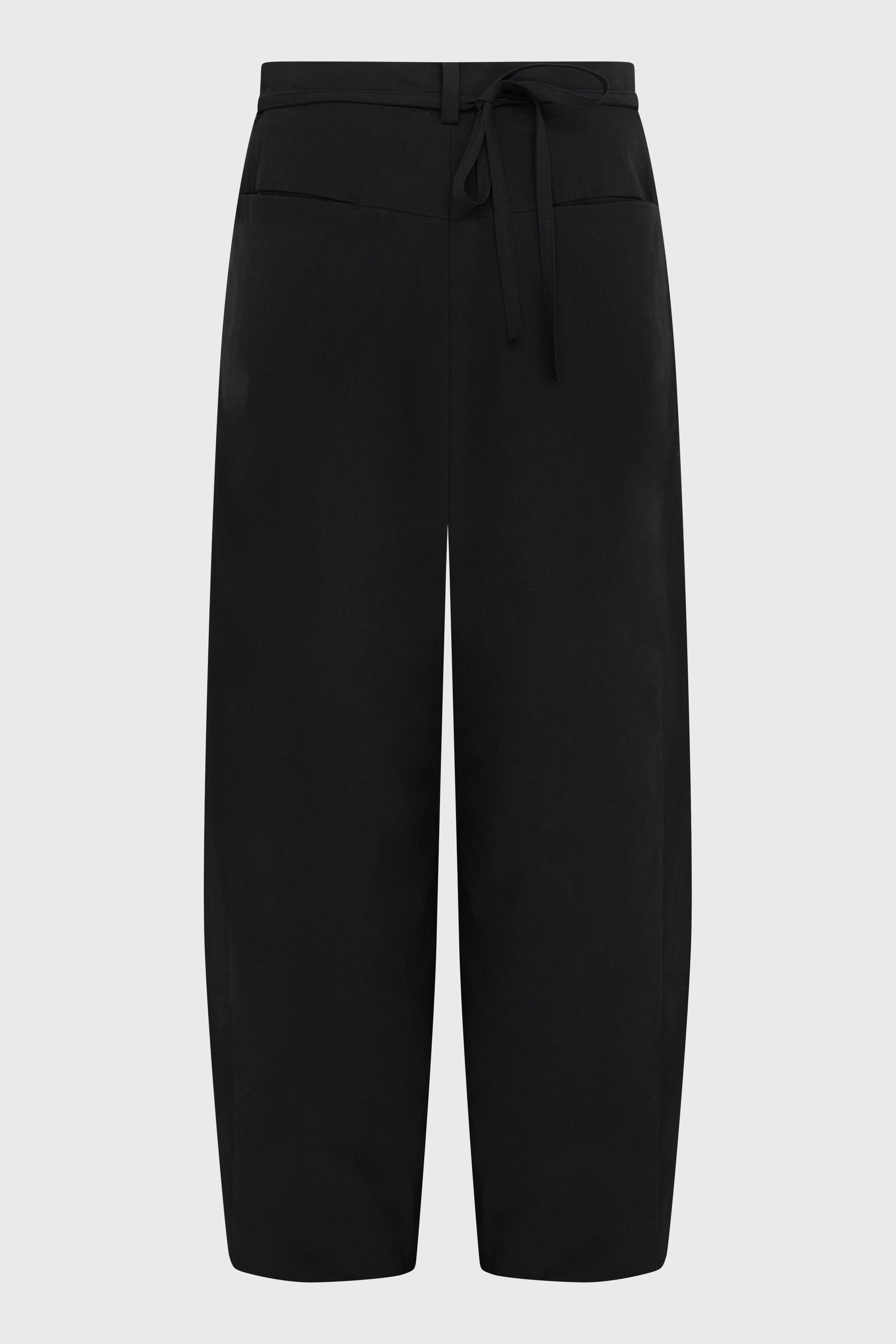 WIDE PANTS w/ BEADED BELT