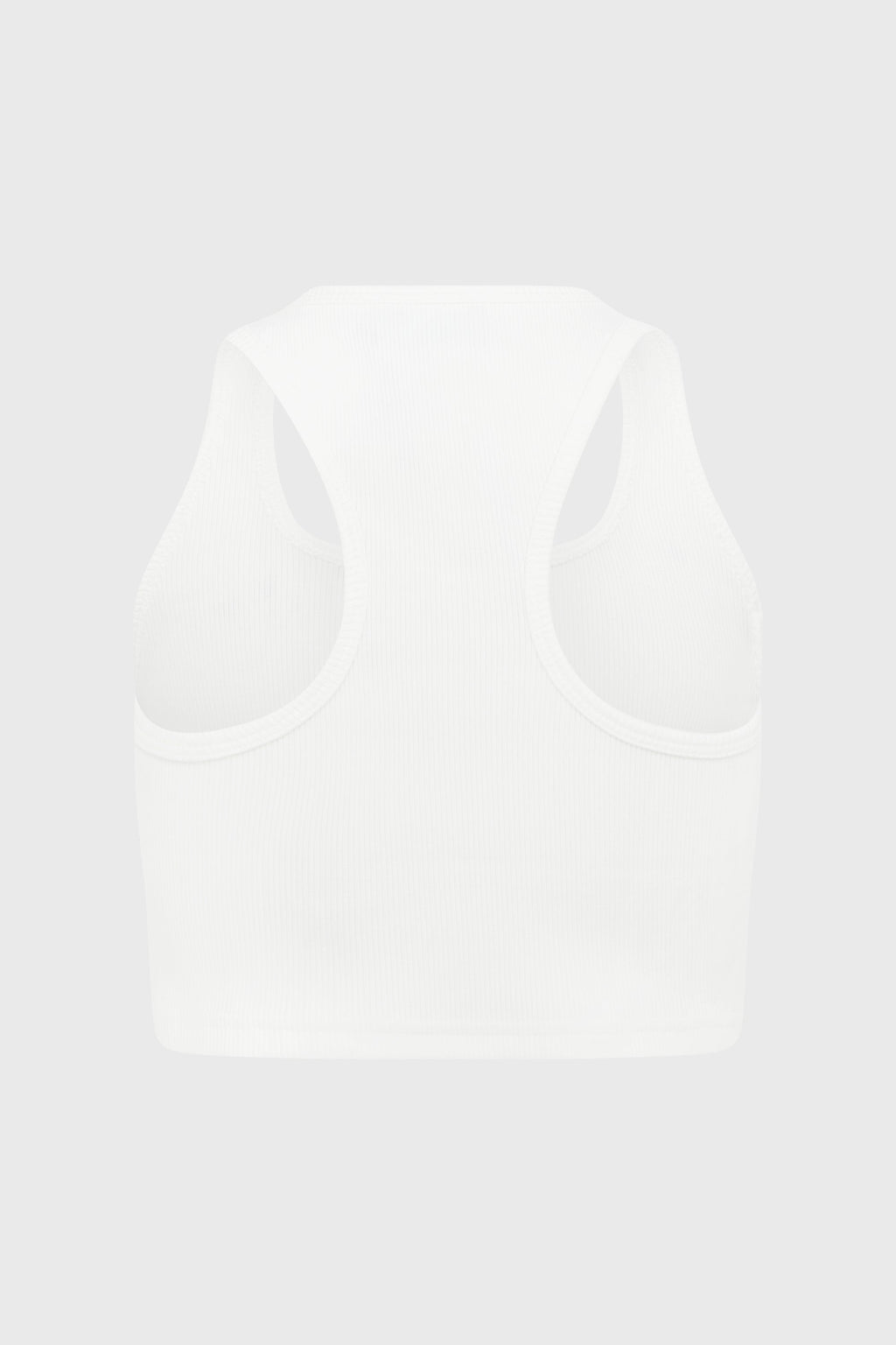 CROPPED M TANK TOP WHITE