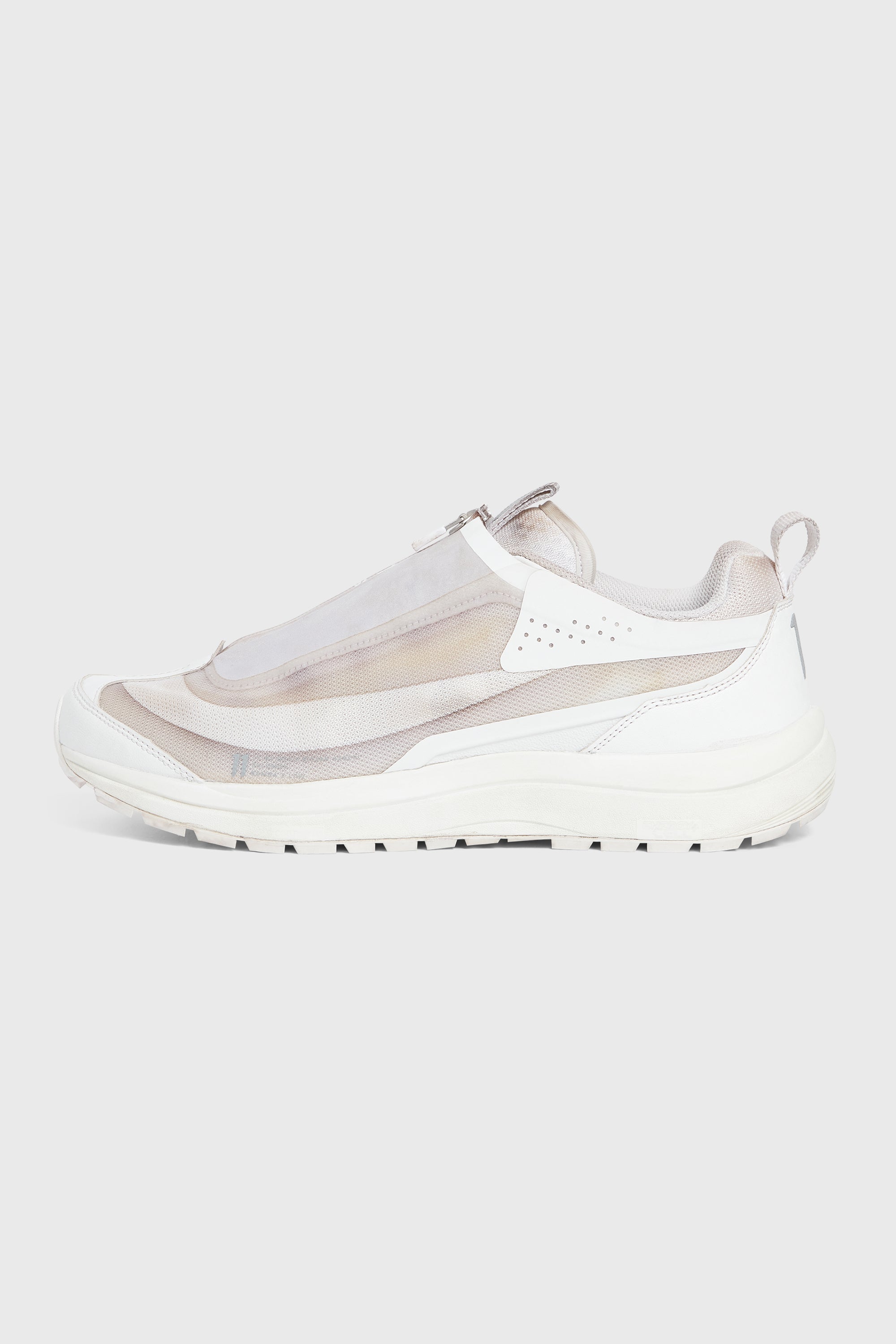 ICE GREY OBJECT DYED SALOMON BAMBA2 LOW SNEAKERS