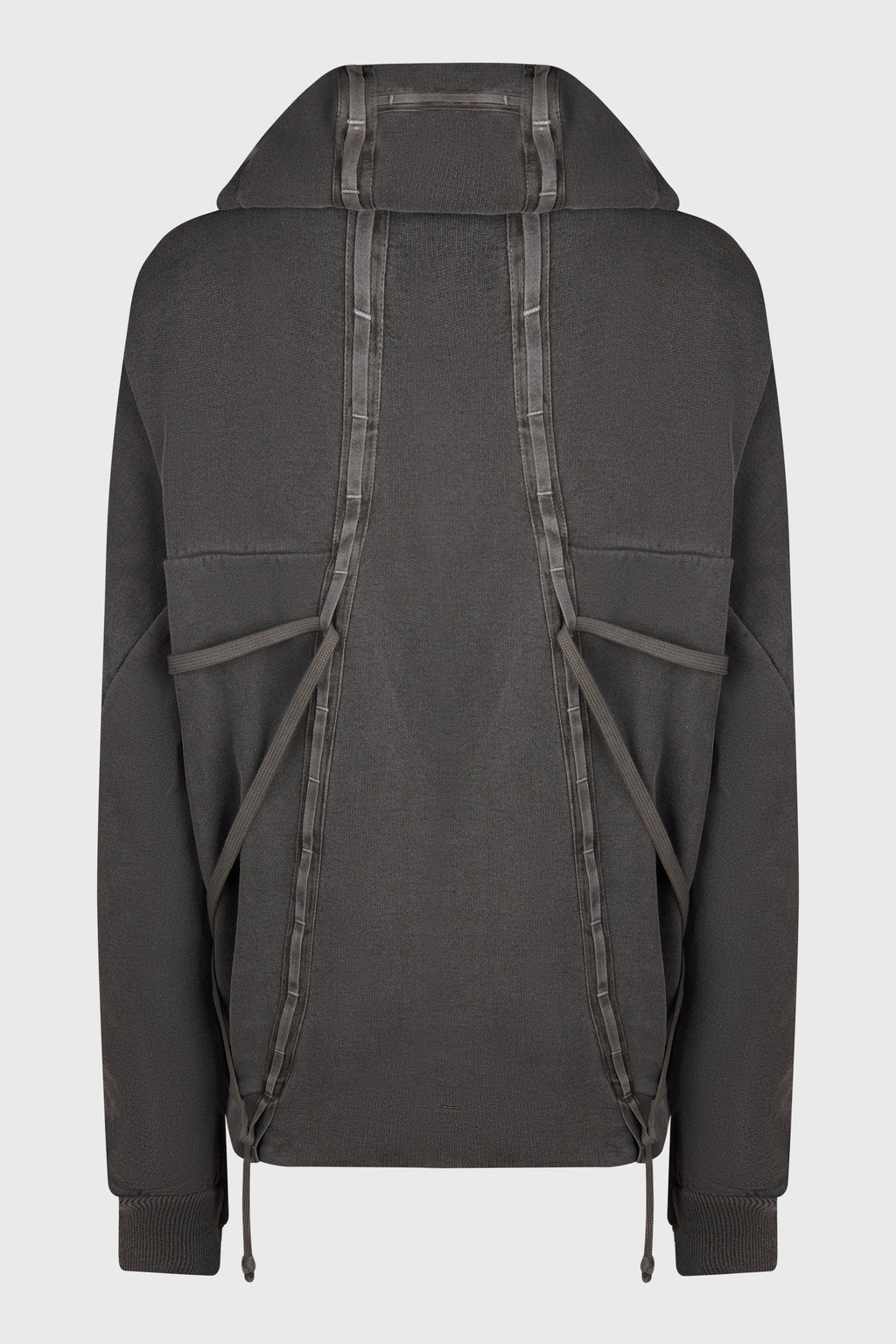 HOODY4 FPF00006 DARK GREY TAINTED DYE