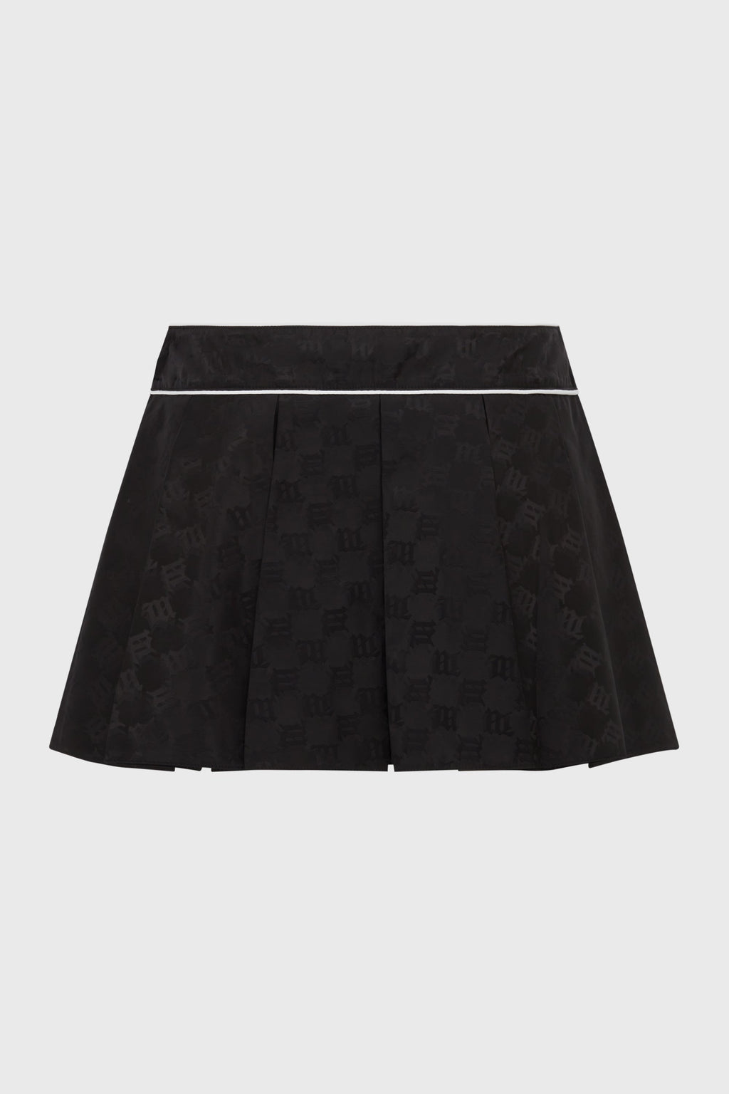 MONOGRAM NYLON MINI SKIRT