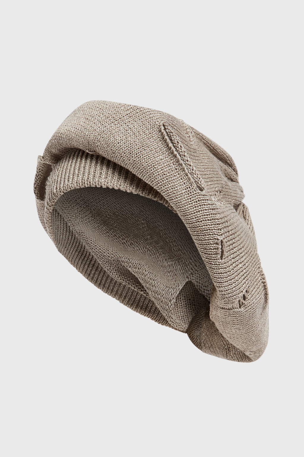 DAMAGED BERET GREY