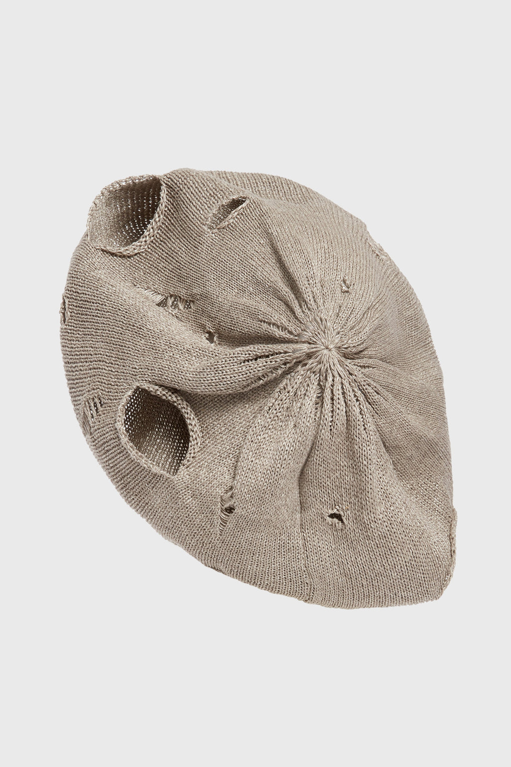 DAMAGED BERET GREY