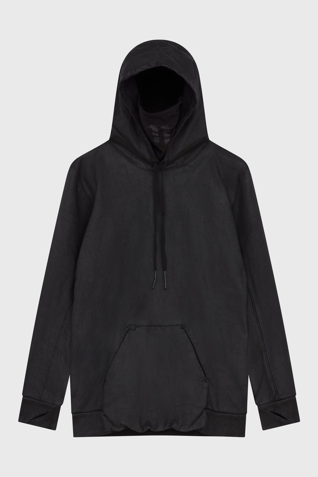 H1B HOODIE BLACK COATED