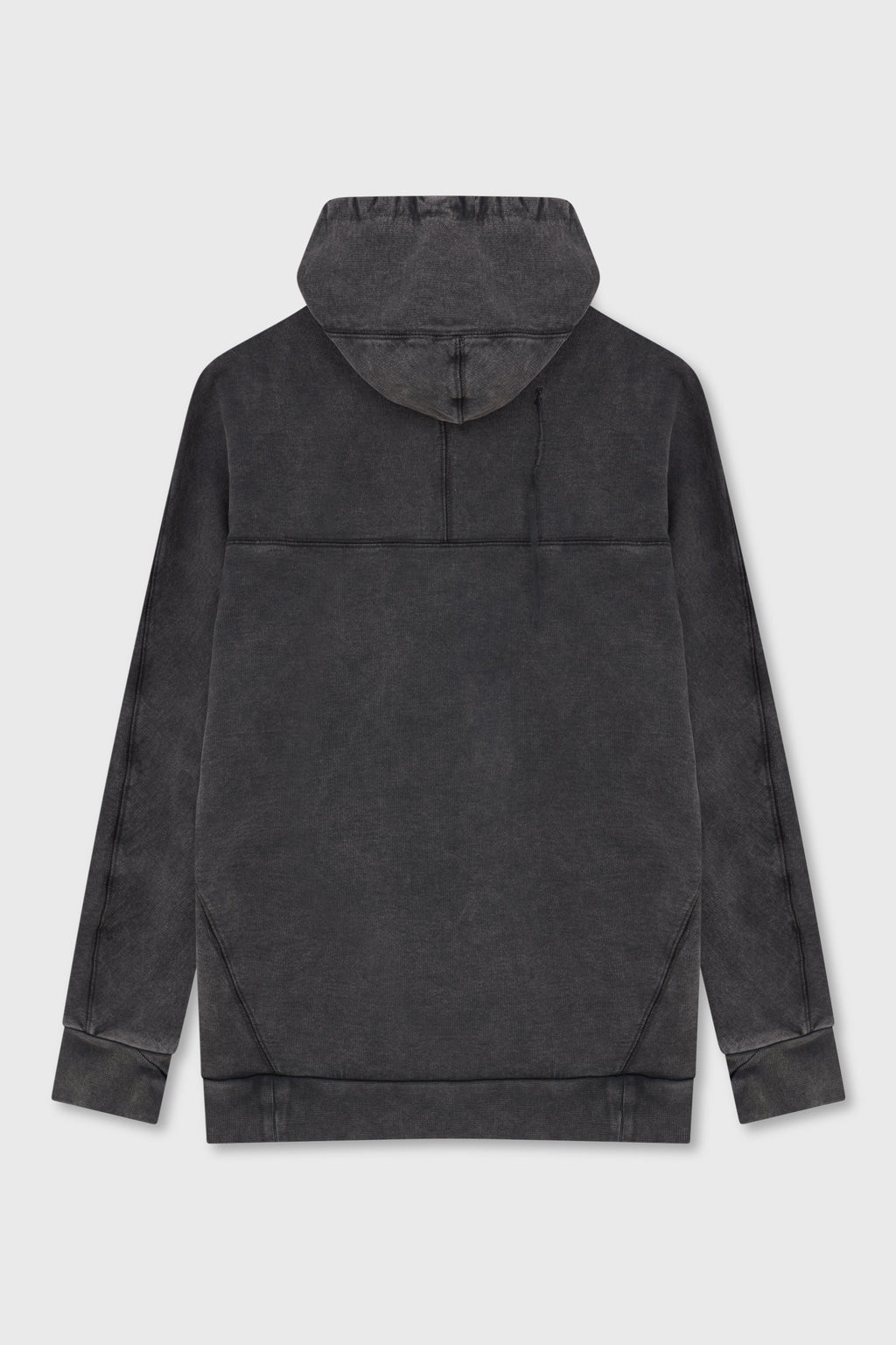 H1B HOODIE ACID GREY COATED