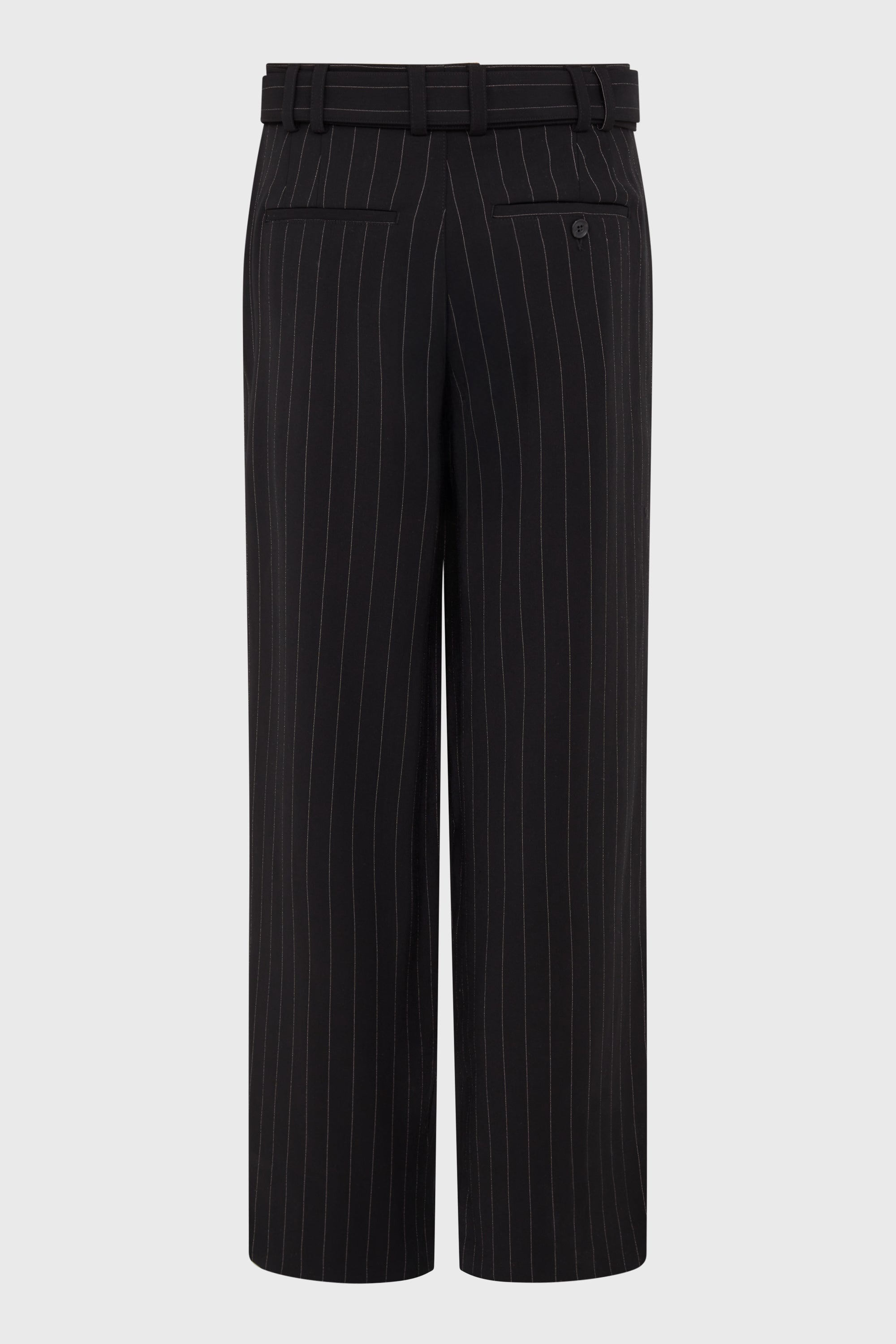 LARGE TROUSERS WITH PLEATS PINSTRIPES M