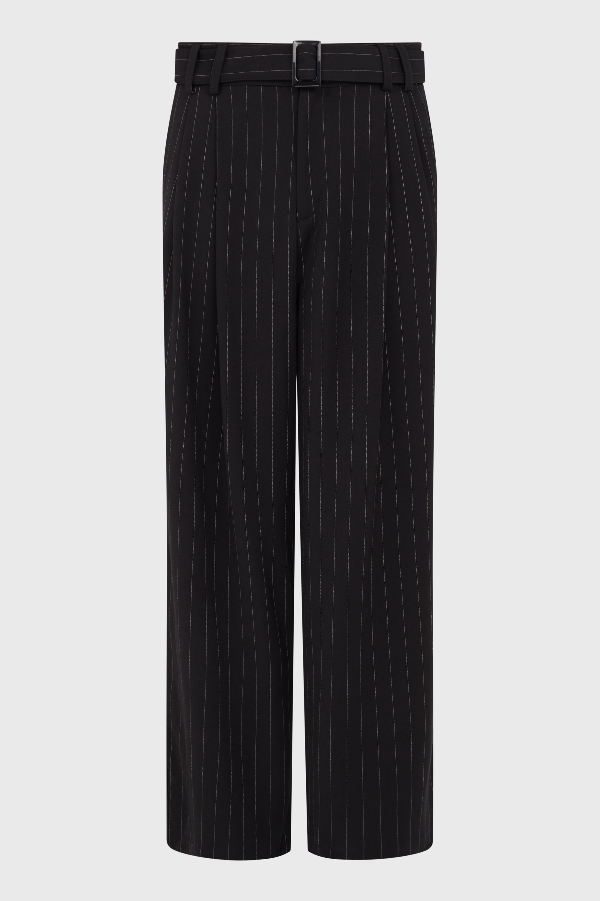LARGE TROUSERS WITH PLEATS PINSTRIPES M