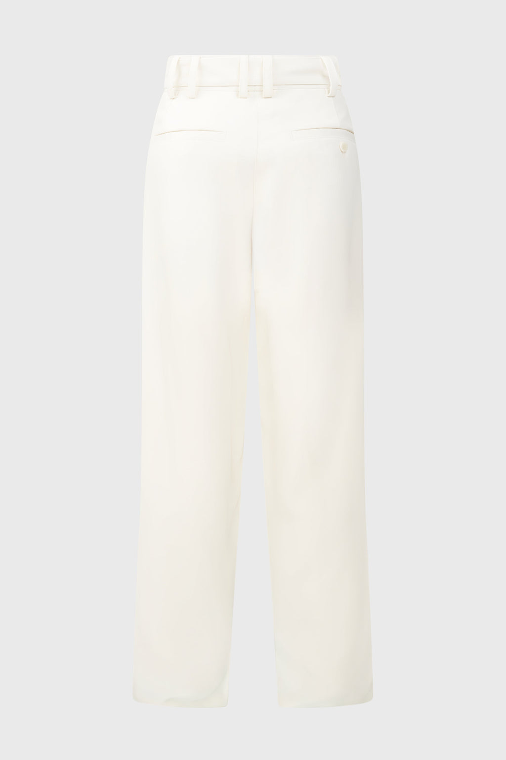 LARGE TROUSERS WITH PLEATS BONE
