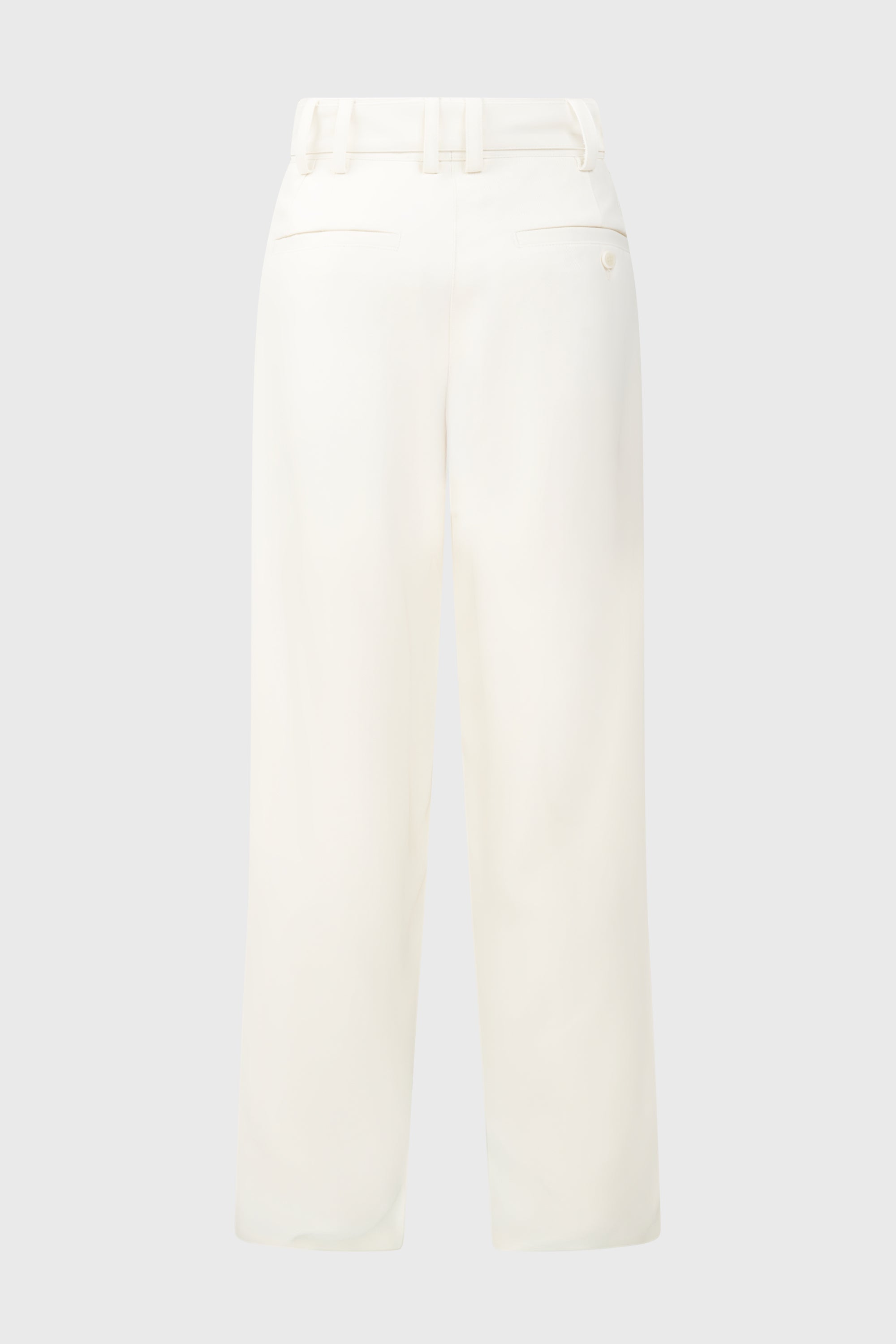 LARGE TROUSERS WITH PLEATS BONE