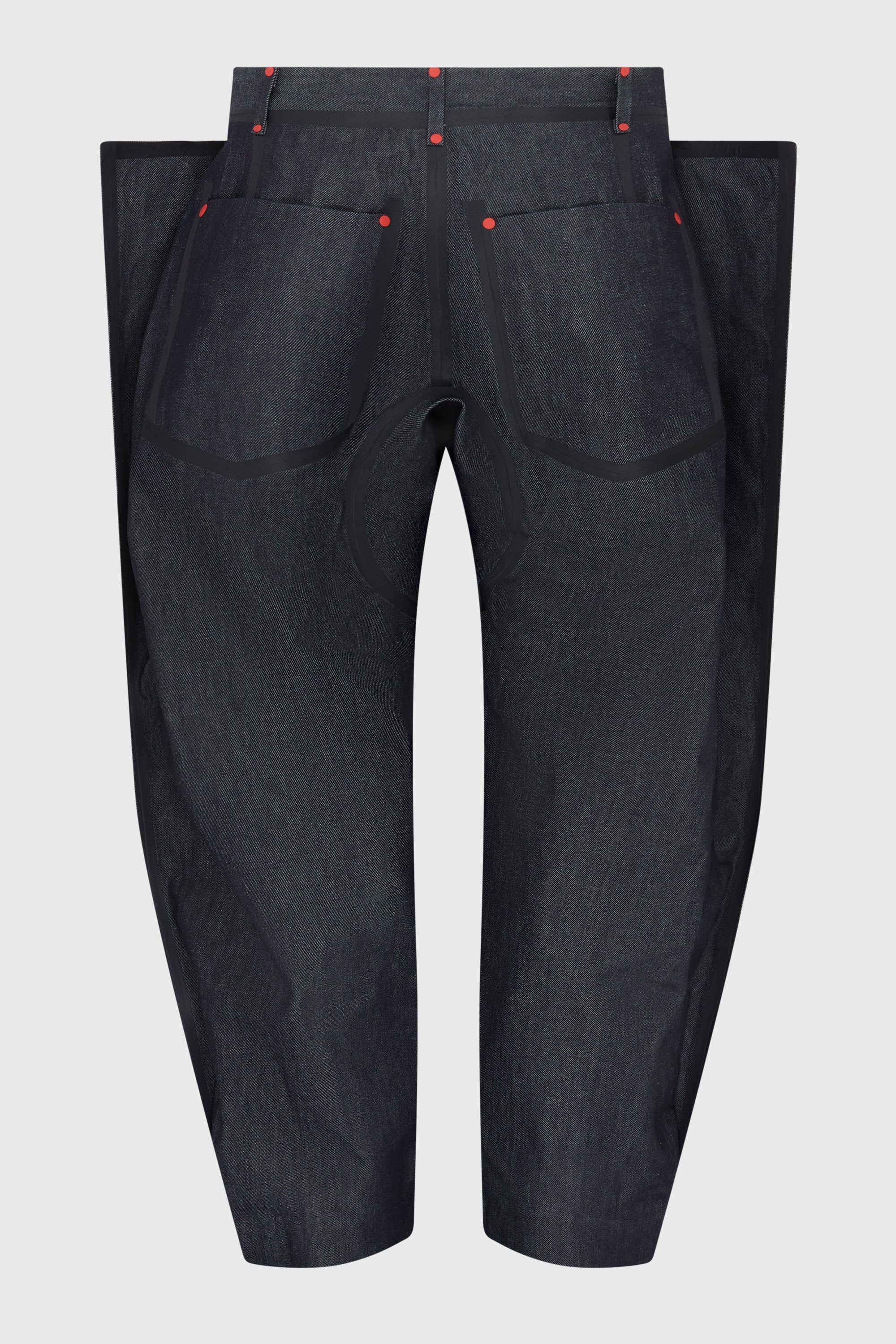 SQUARE JEANS WITH BALLS