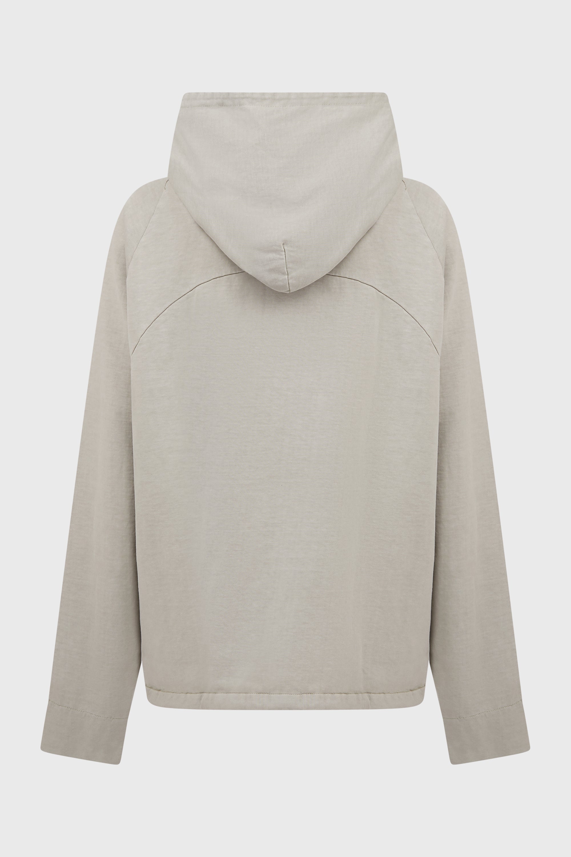 DYED SCARF BAG HOODIE