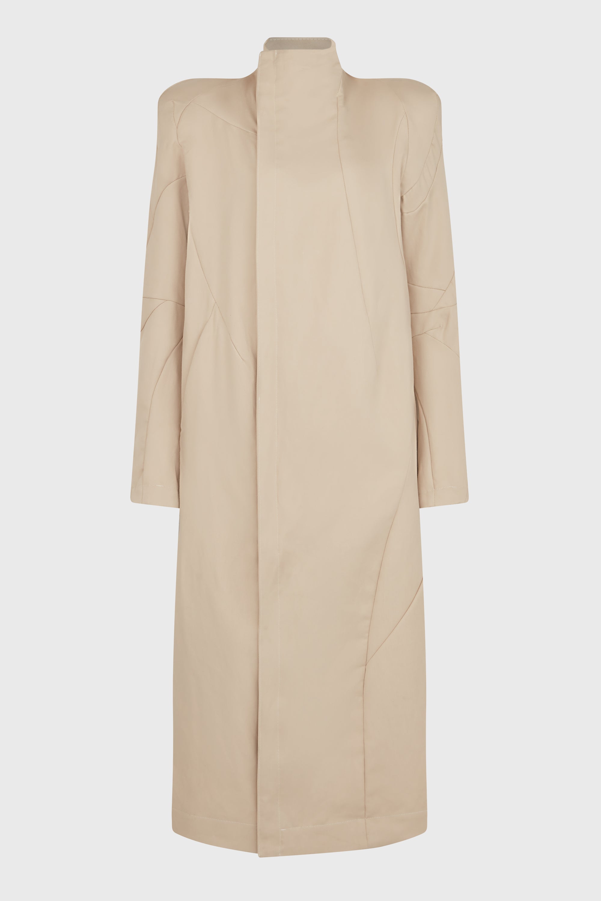 DISTORTION POWER SHOULDER COAT