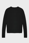 RIBBED GEO BLACK
