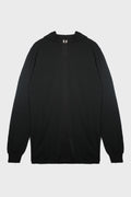 OVERSIZED LS HOODIE BLACK