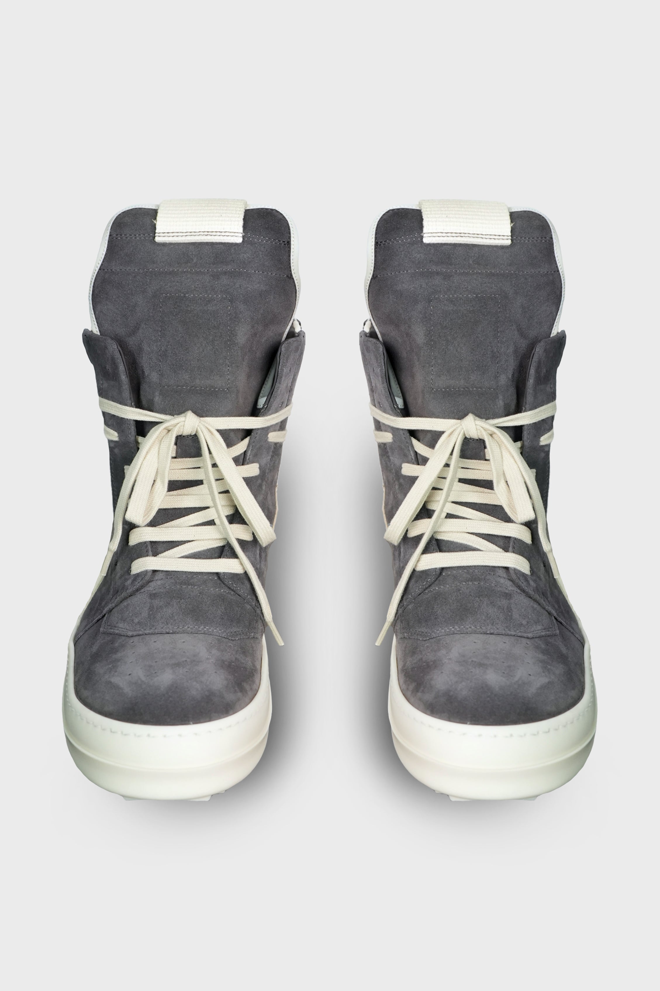 RICK OWENS - GEOBASKET DARK DUST/MILK/MILK – LABSTORE WORLD