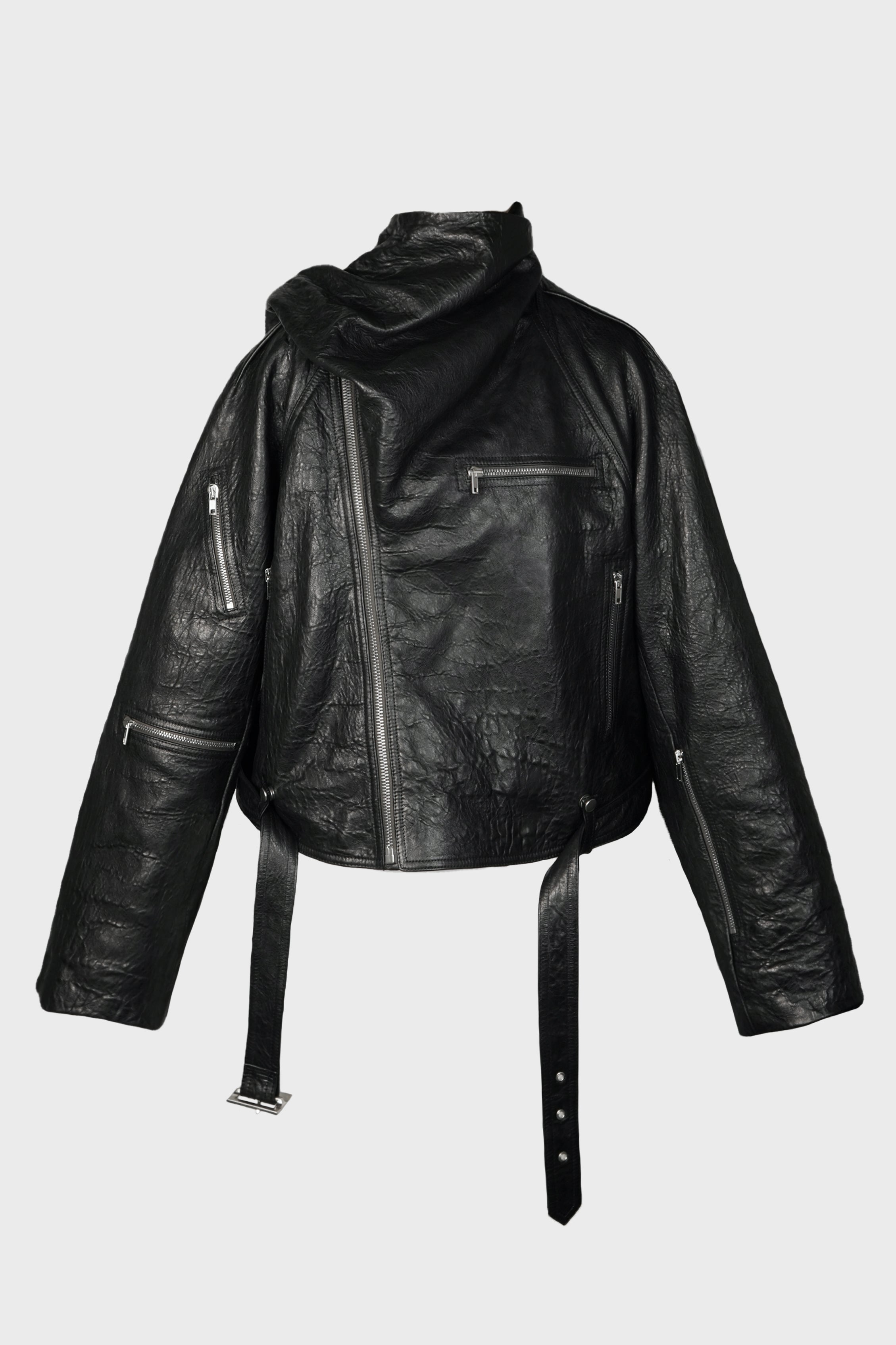 CROPPED SCARF FLIGHT BLACK