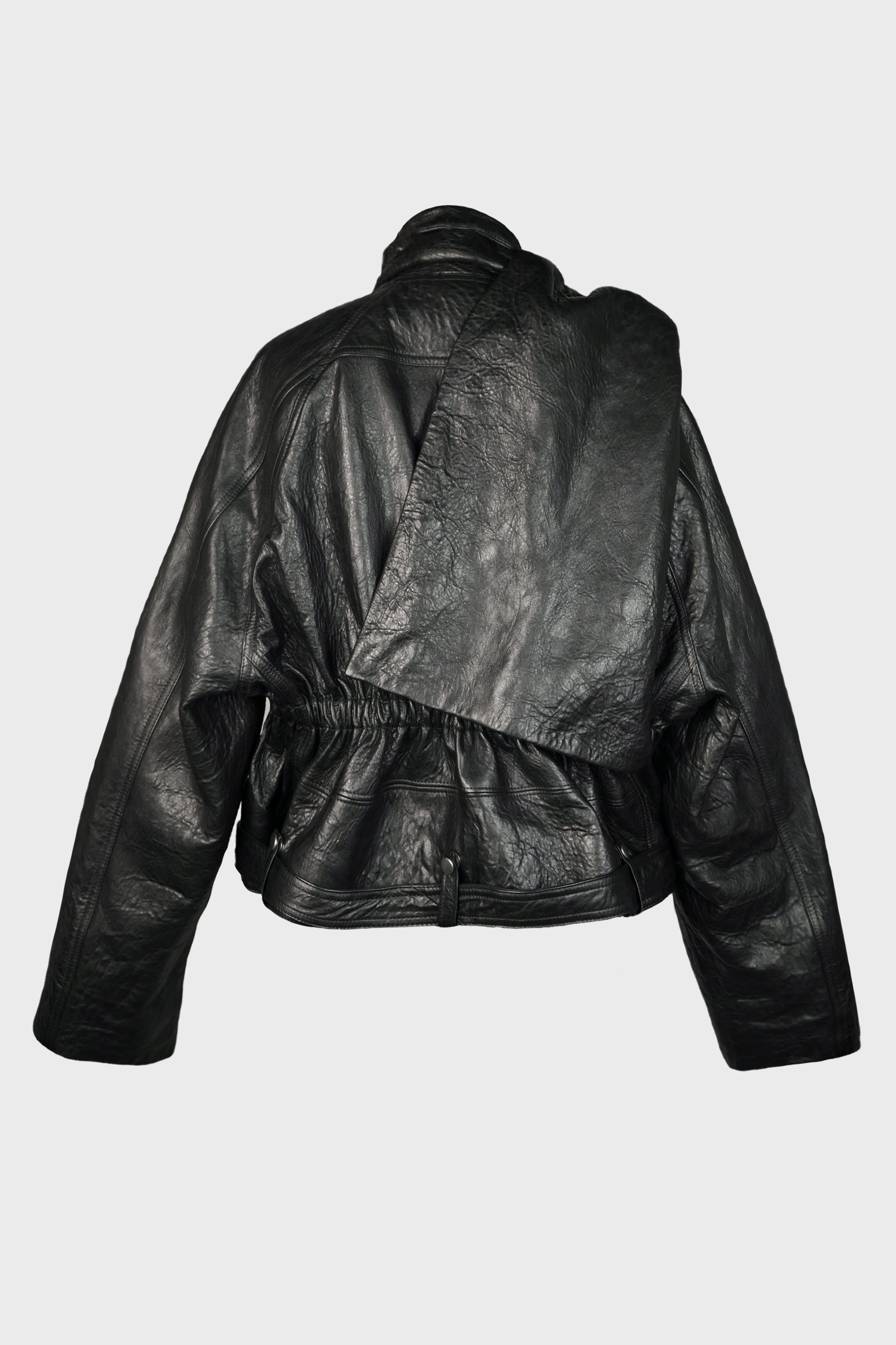 CROPPED SCARF FLIGHT BLACK