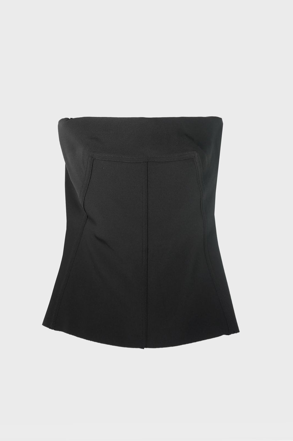 BUSTIER TOP BLACK