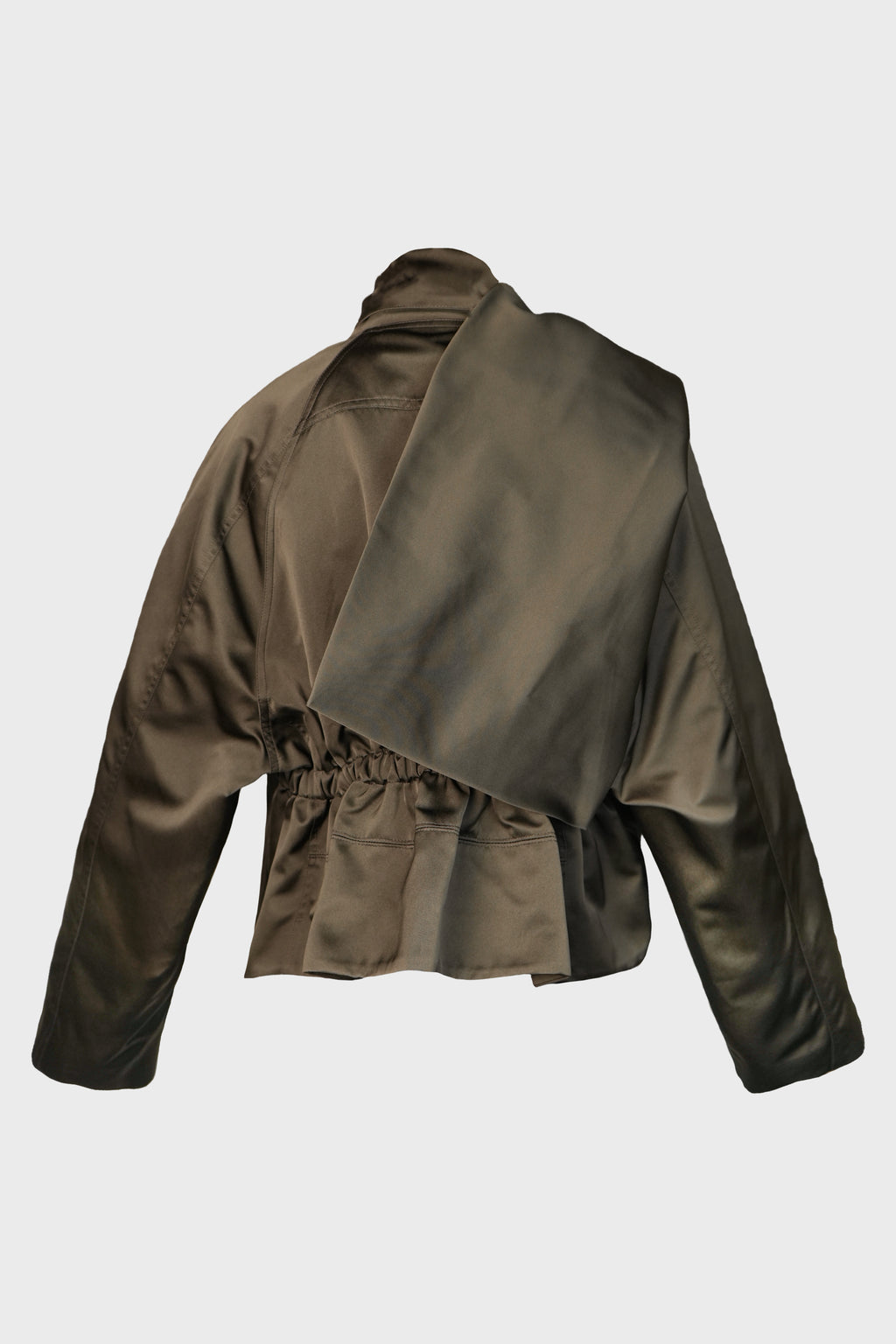 CROPPED SCARF FLIGHT DARK DUST