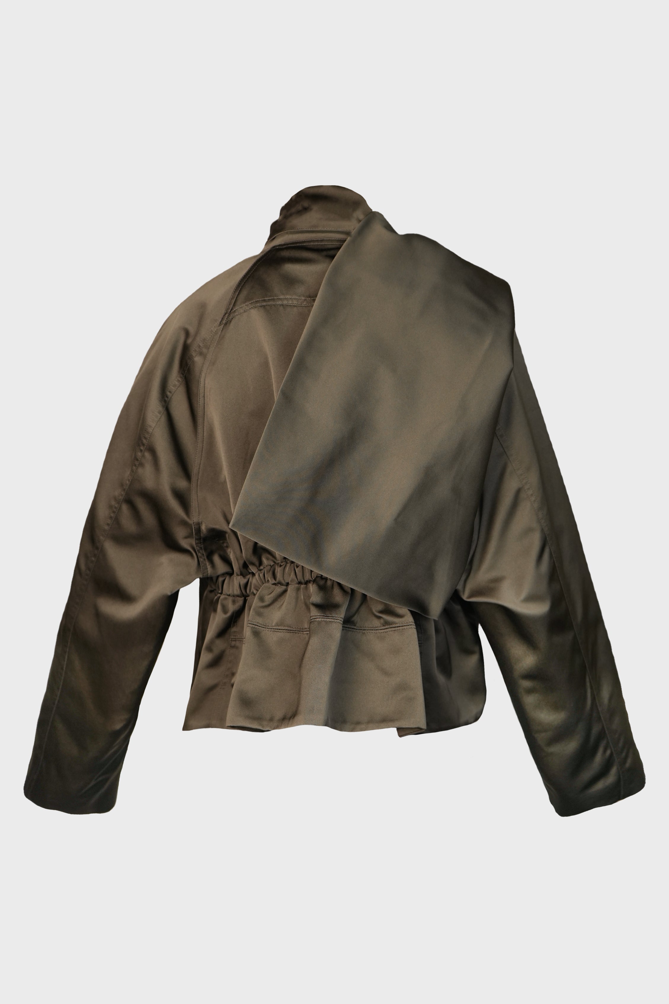 CROPPED SCARF FLIGHT DARK DUST