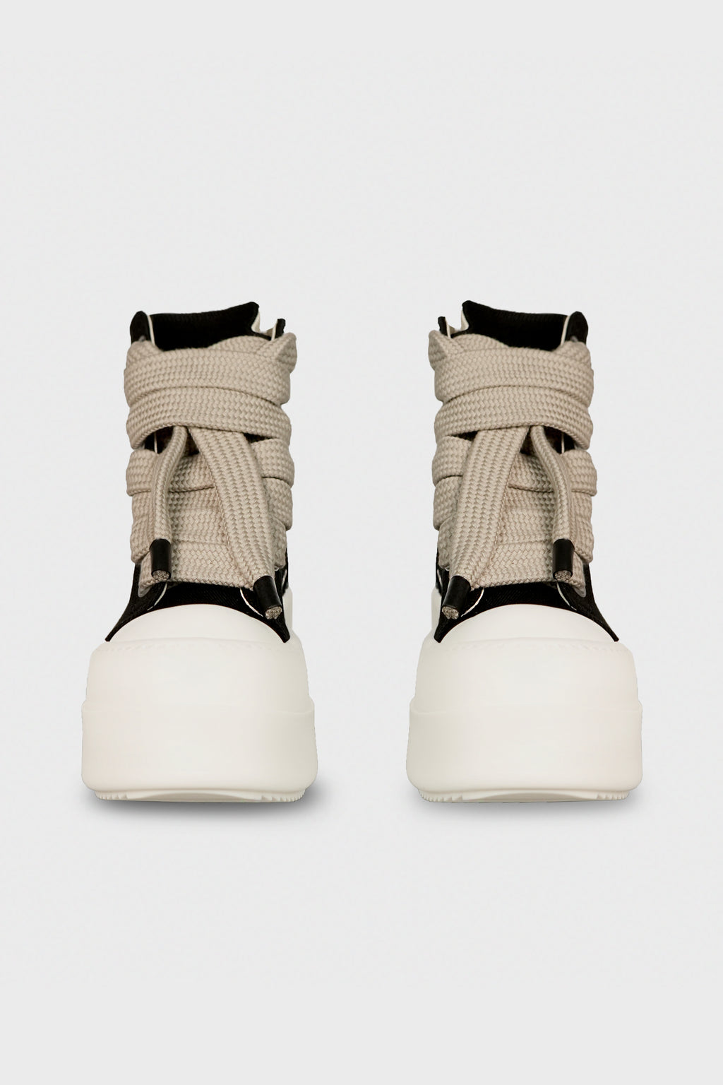 MEGA BUMPER JUMBOLACE SNEAKS BLACK/MILK/MILK
